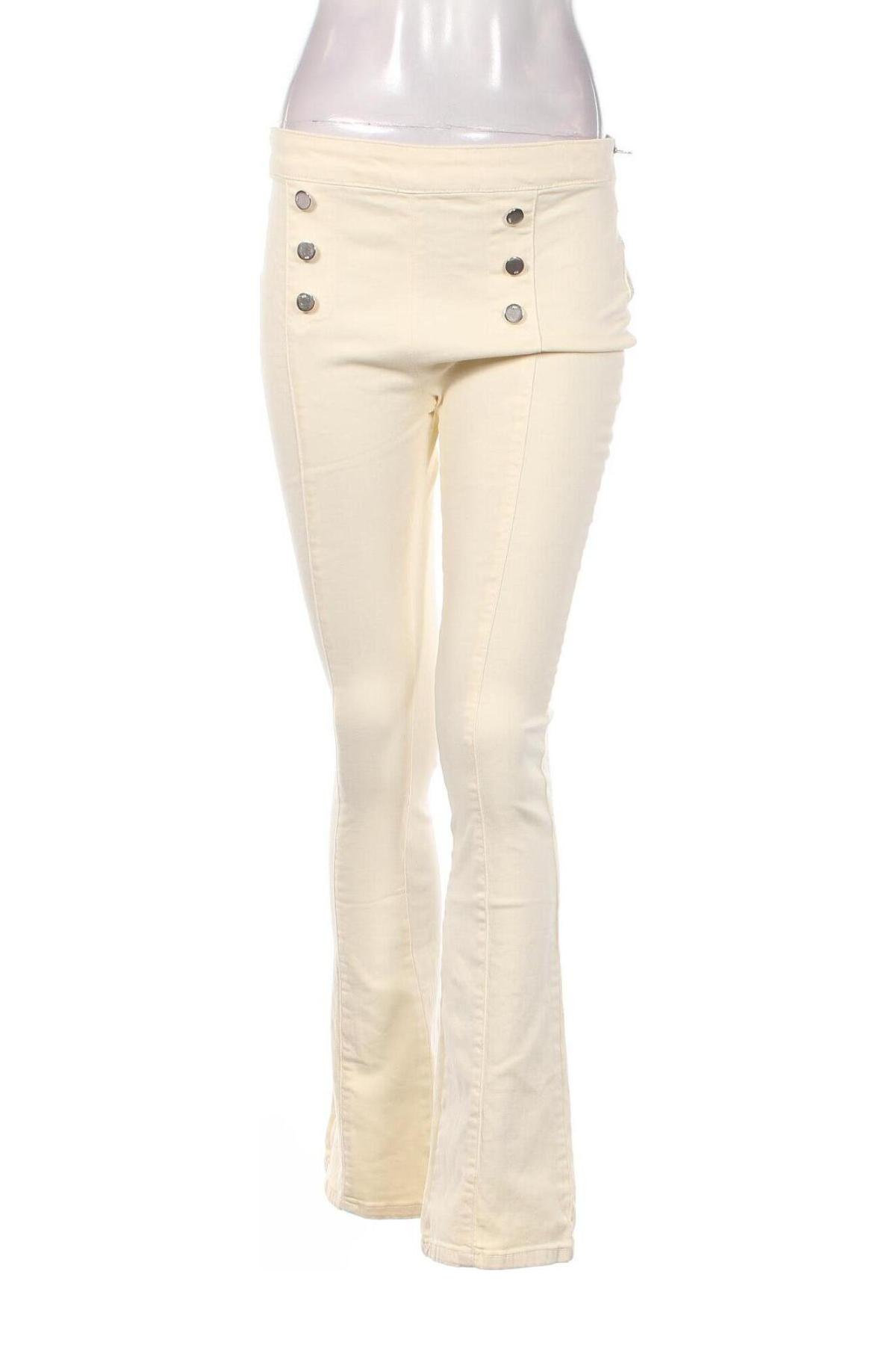 Pantaloni de femei Karen Millen, Mărime M, Culoare Ecru, Preț 575,66 Lei