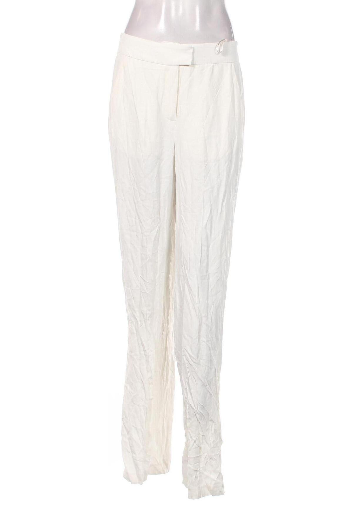Дамски панталон Karen Millen, Размер L, Цвят Бял, Цена 87,50 лв.