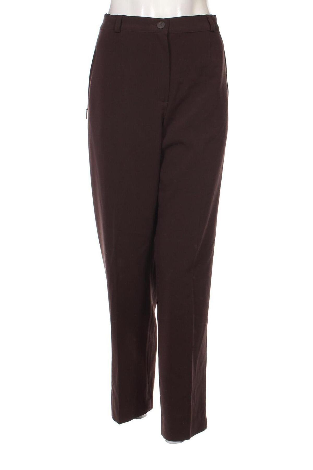 Pantaloni de femei Kingfield, Mărime M, Culoare Maro, Preț 34,81 Lei