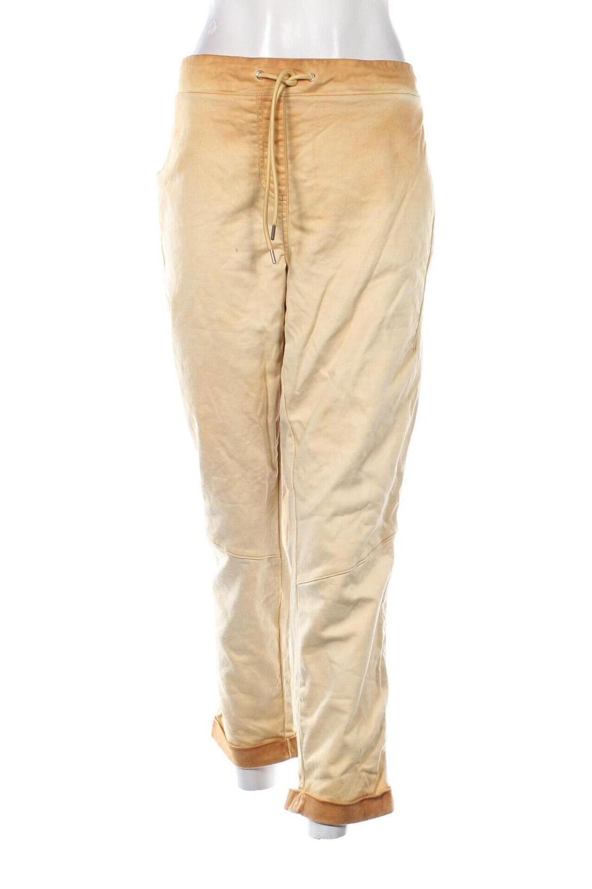 Γυναικείο παντελόνι Laura Torelli, Μέγεθος XXL, Χρώμα Κίτρινο, Τιμή 17,94 €