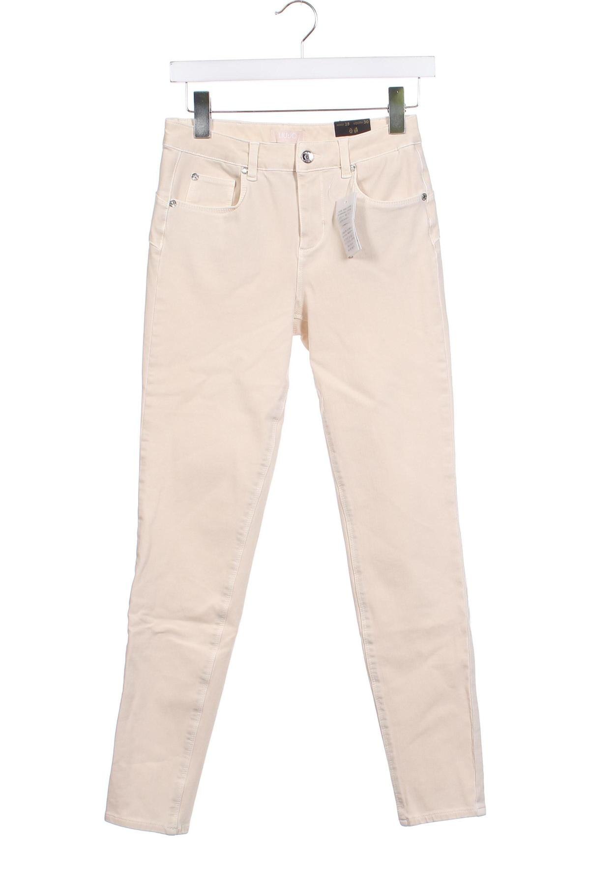 Дамски панталон Liu Jo, Размер XS, Цвят Бежов, Цена 54,75 лв.