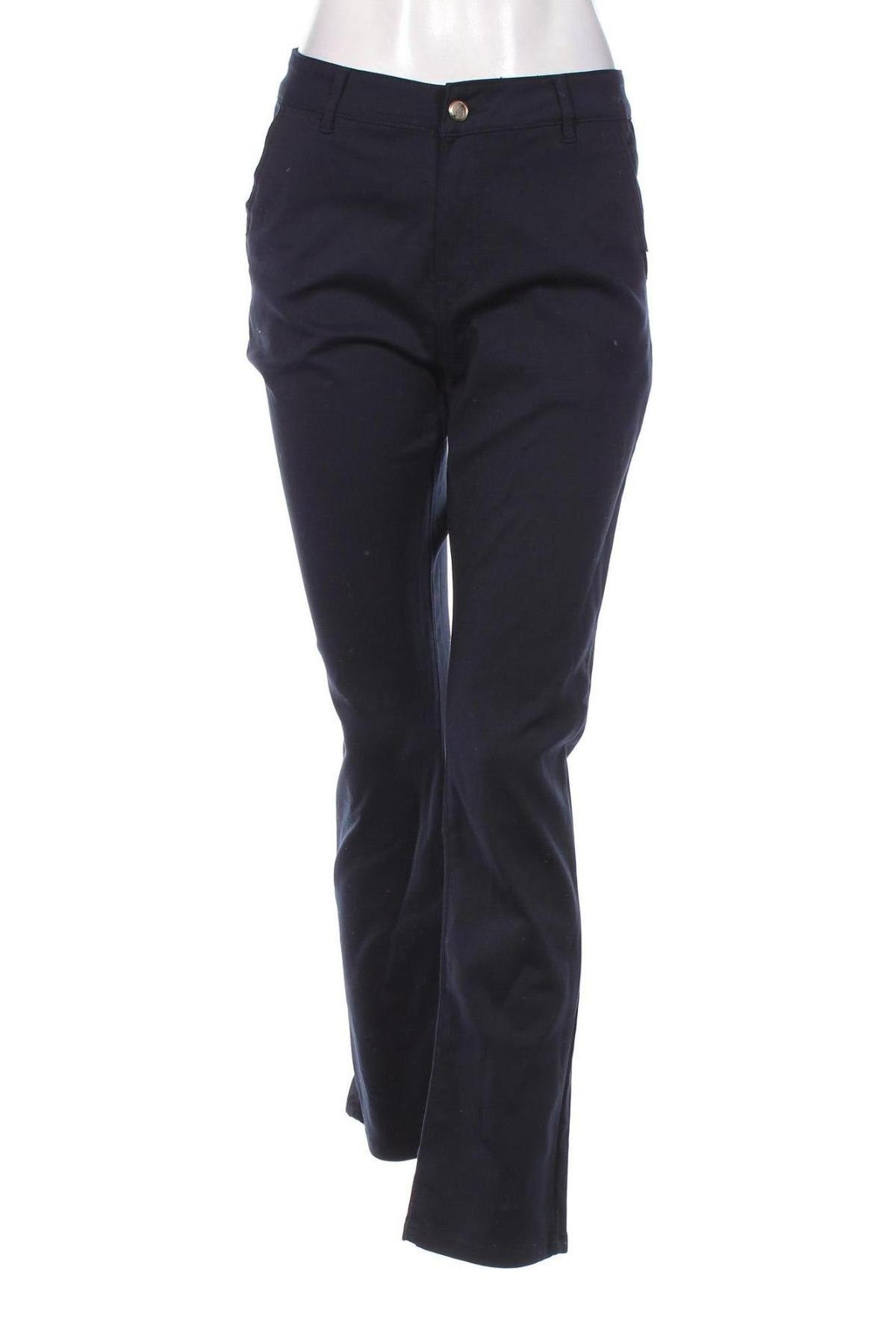 Pantaloni de femei M.Sara, Mărime L, Culoare Albastru, Preț 73,98 Lei