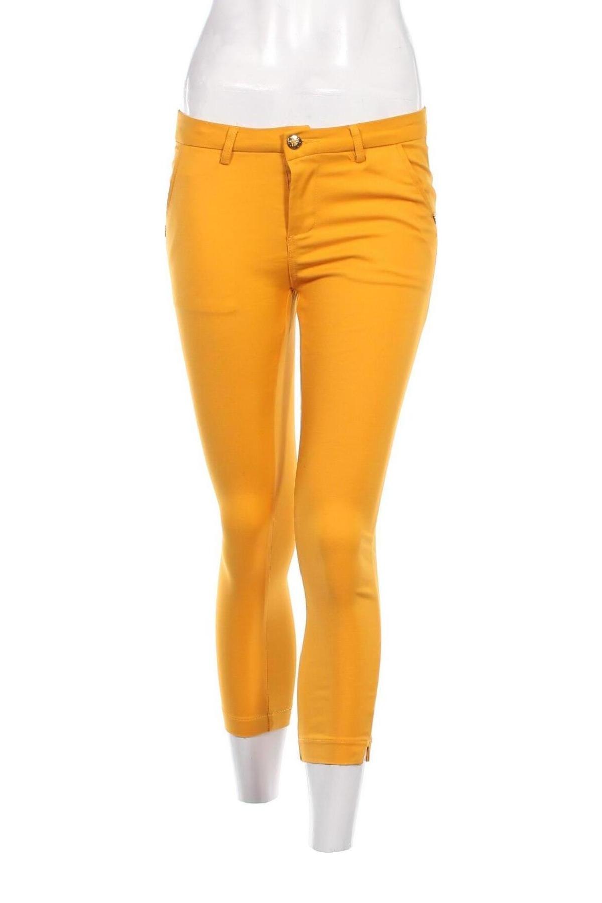 Dámské kalhoty  M.Sara, Velikost S, Barva Žlutá, Cena  169,00 Kč