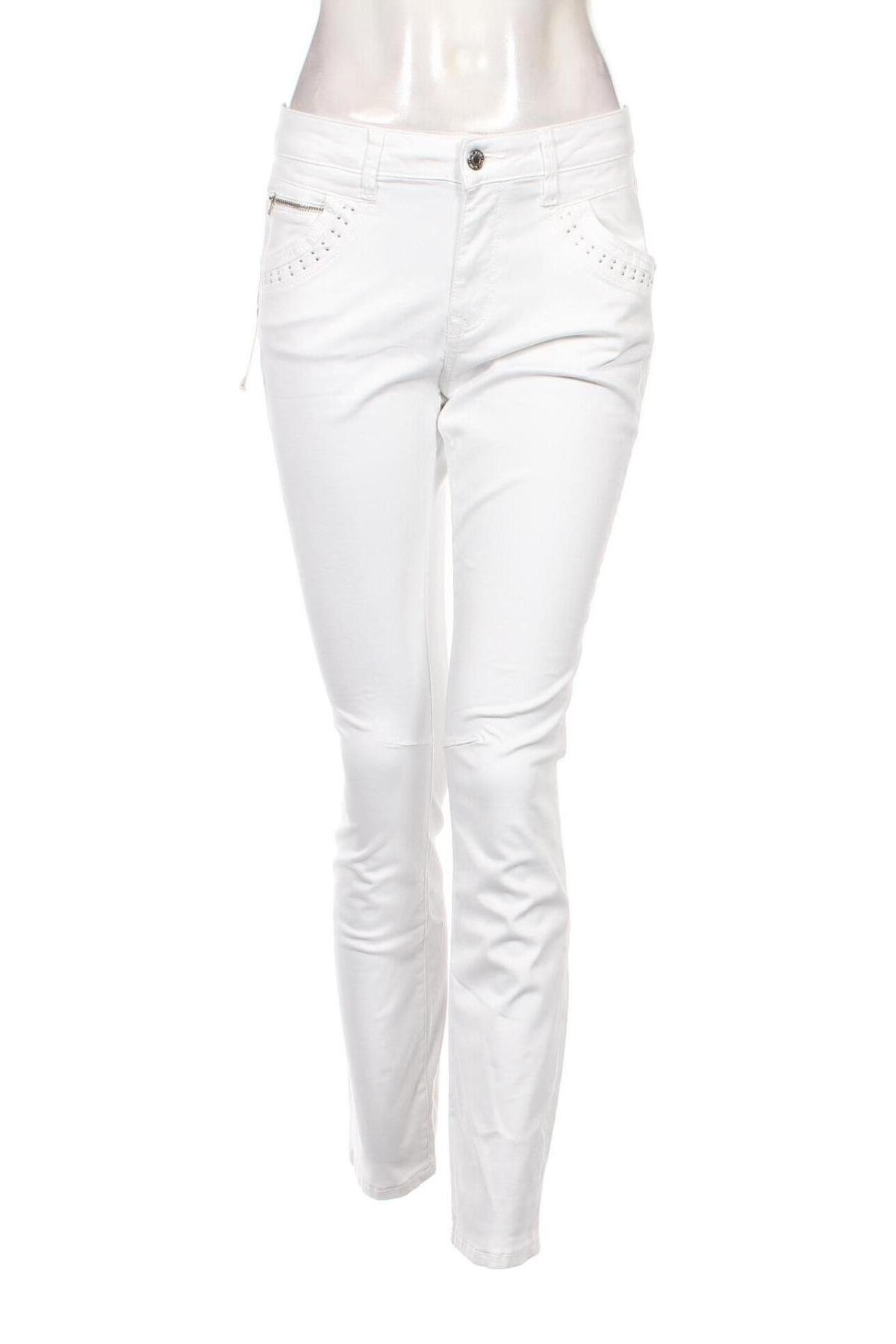 Дамски панталон Mavi, Размер M, Цвят Бял, Цена 65,69 лв.