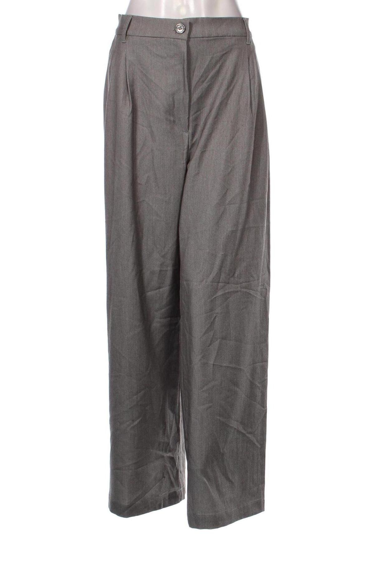 Γυναικείο παντελόνι Monki, Μέγεθος XL, Χρώμα Γκρί, Τιμή 15,46 €