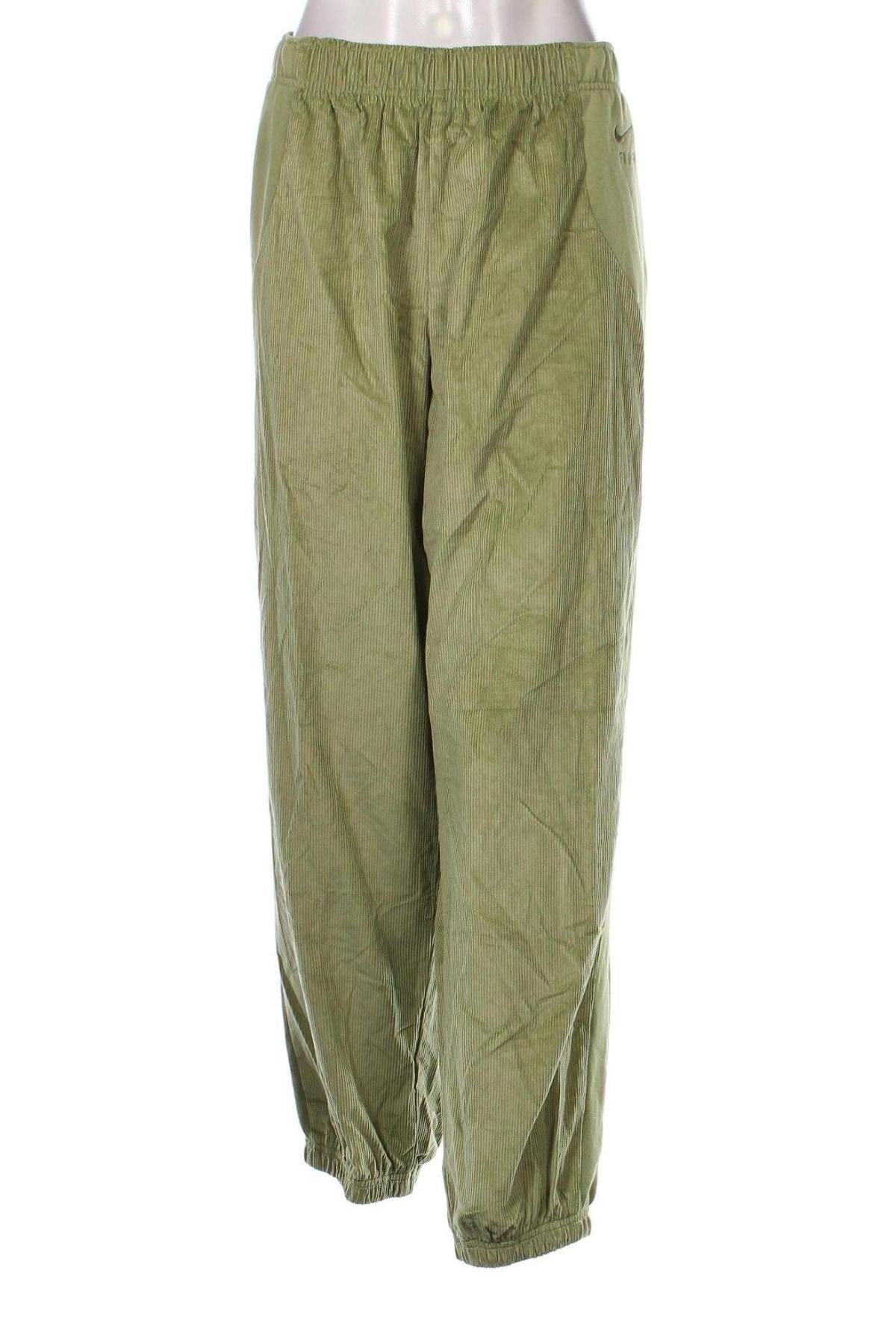 Pantaloni de femei Nike, Mărime XL, Culoare Verde, Preț 244,73 Lei