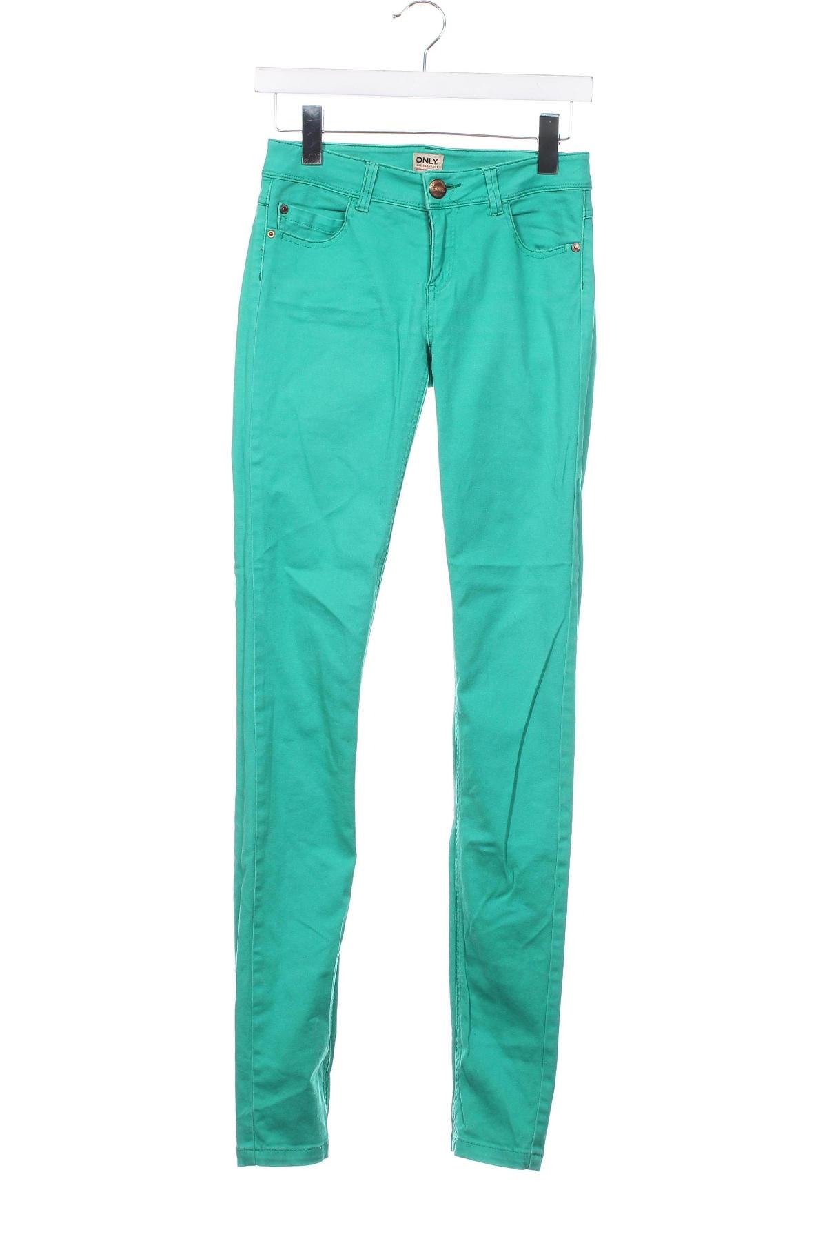 Pantaloni de femei ONLY, Mărime XS, Culoare Verde, Preț 33,06 Lei