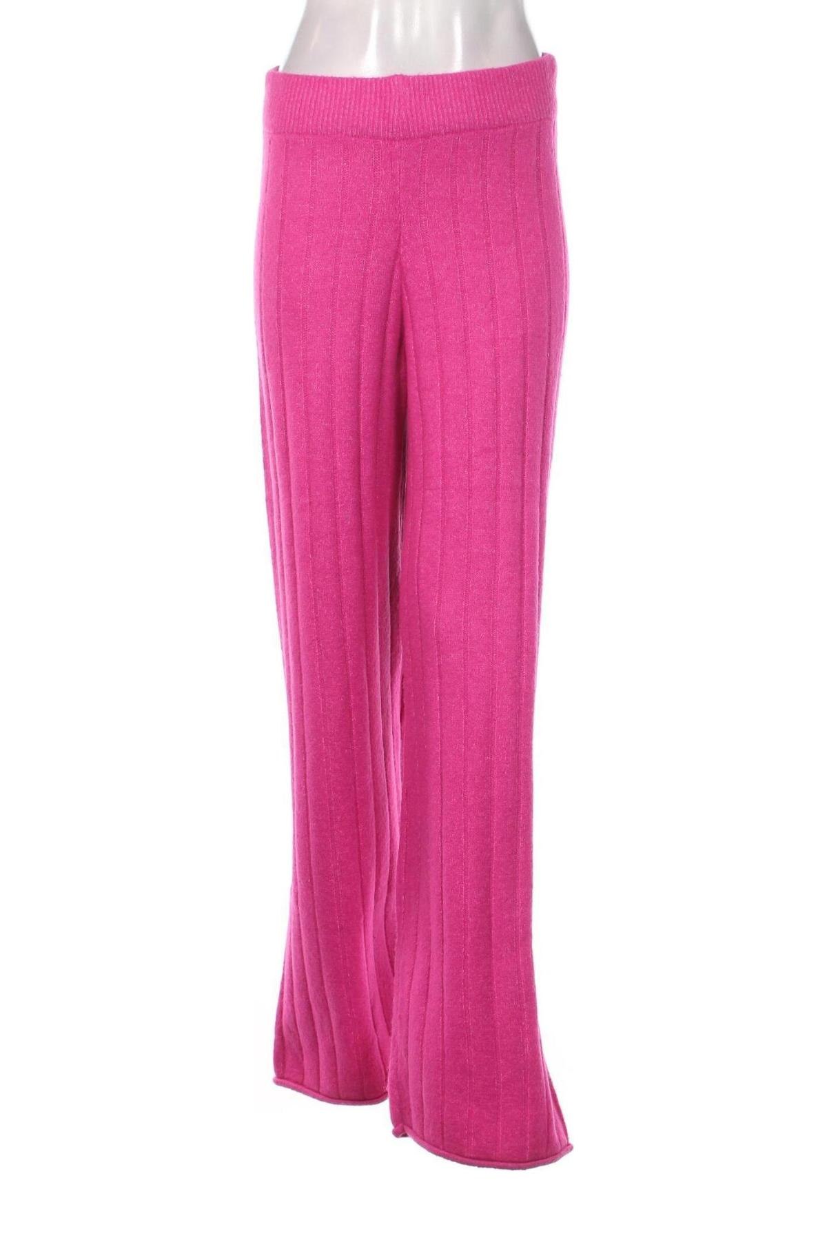 Γυναικείο παντελόνι Pieces, Μέγεθος L, Χρώμα Ρόζ , Τιμή 21,09 €