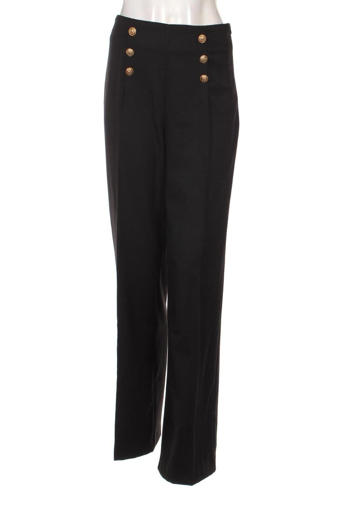 Дамски панталон Reserved, Размер S, Цвят Черен, Цена 28,99 лв.