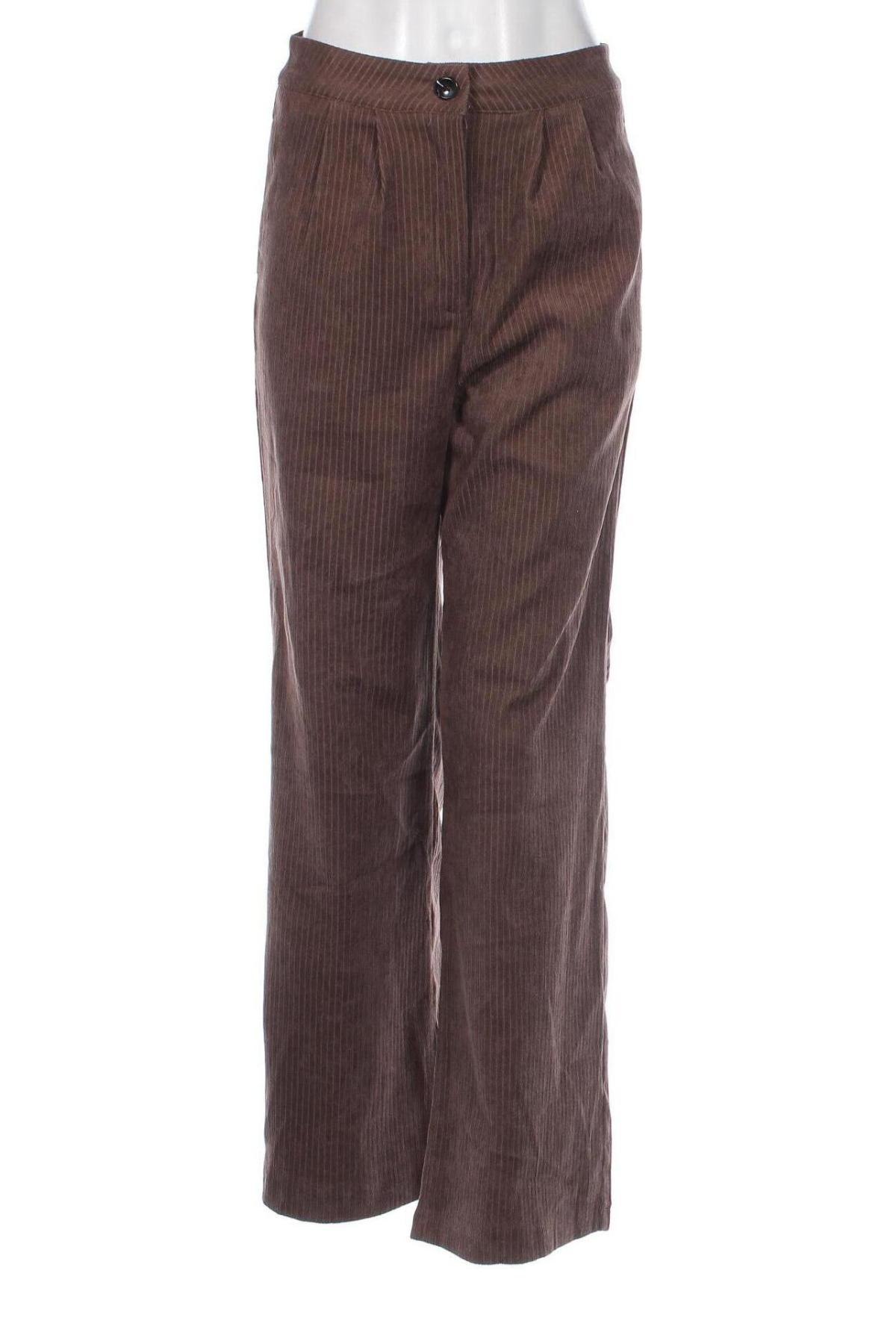 Γυναικείο παντελόνι SHEIN, Μέγεθος M, Χρώμα Καφέ, Τιμή 3,41 €