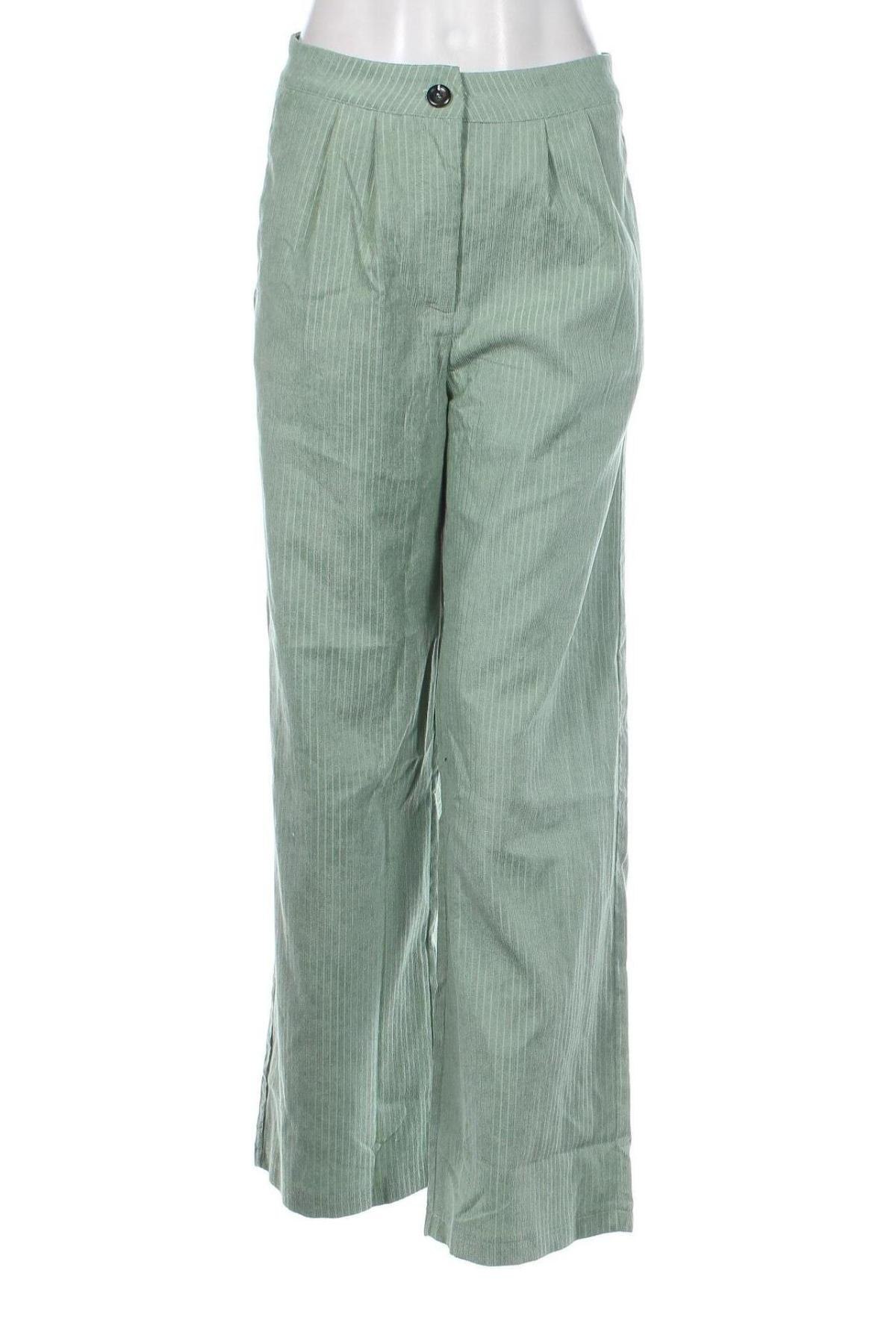 Γυναικείο παντελόνι SHEIN, Μέγεθος M, Χρώμα Πράσινο, Τιμή 10,81 €