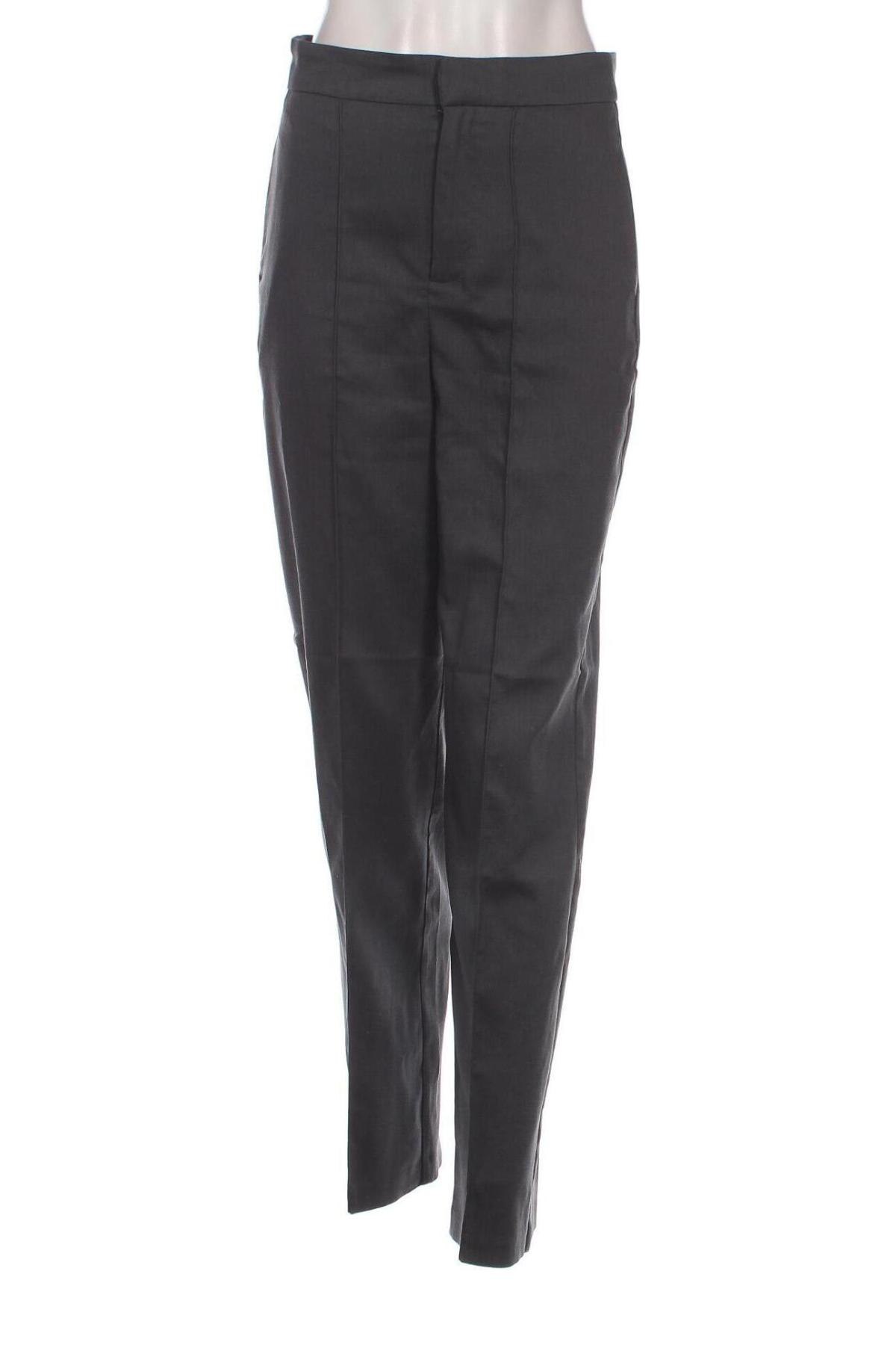 Дамски панталон Sinsay, Размер S, Цвят Сив, Цена 29,01 лв.