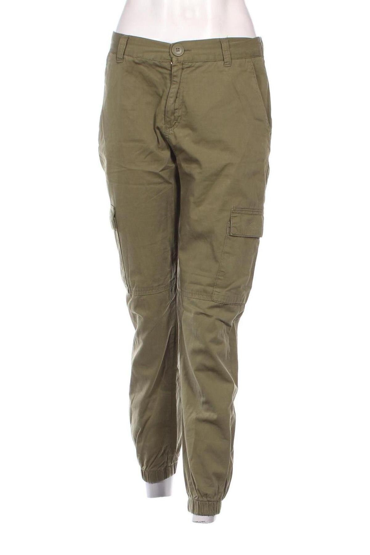 Дамски панталон Tally Weijl, Размер S, Цвят Зелен, Цена 12,18 лв.