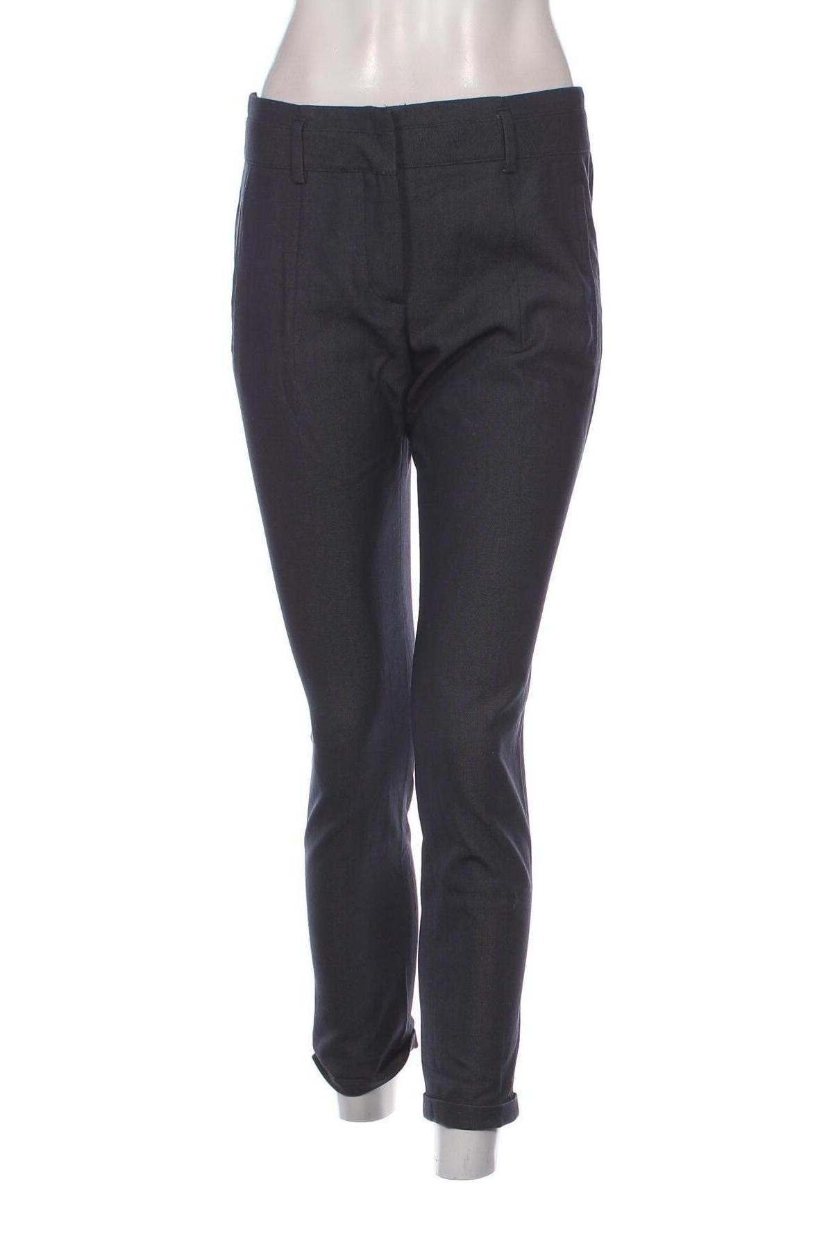 Pantaloni de femei Zara, Mărime S, Culoare Albastru, Preț 33,51 Lei