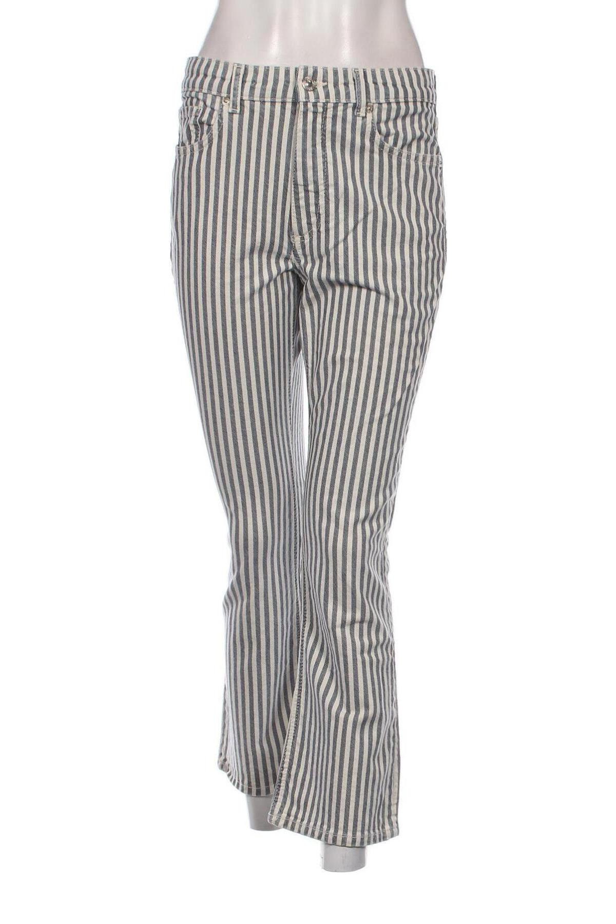 Pantaloni de femei Zara, Mărime M, Culoare Multicolor, Preț 37,26 Lei