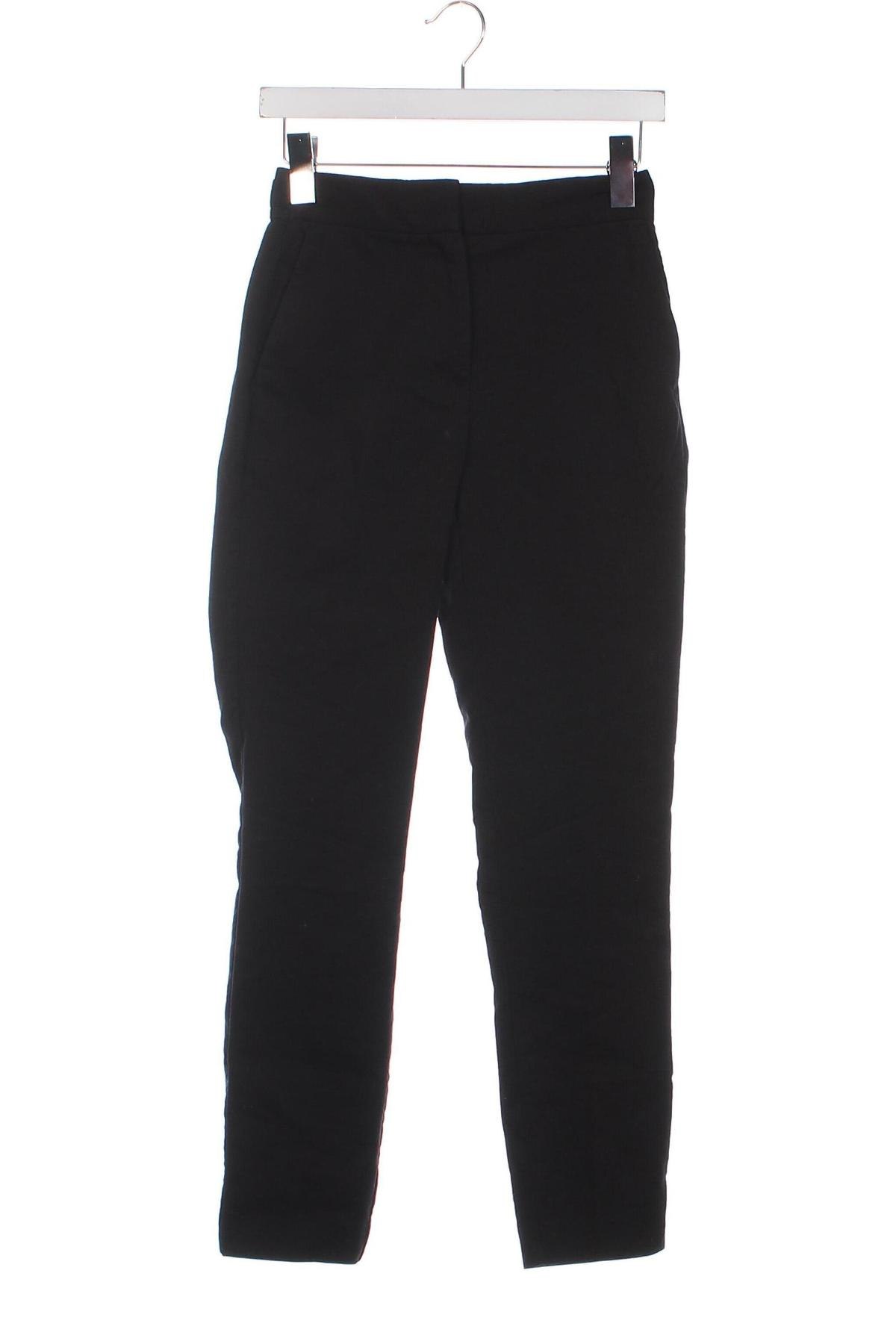 Pantaloni de femei Zara, Mărime XS, Culoare Negru, Preț 31,98 Lei