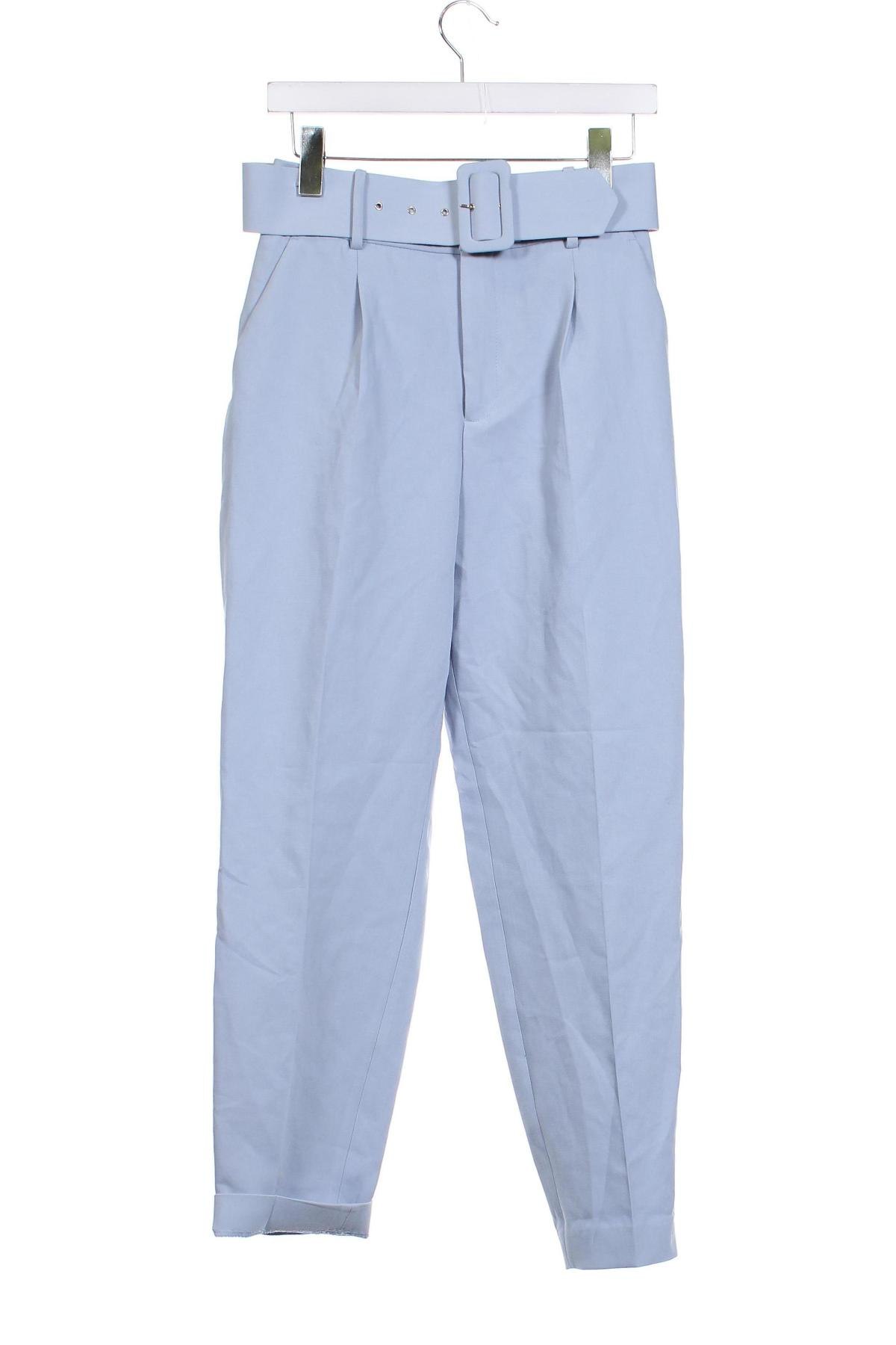 Γυναικείο παντελόνι Zara, Μέγεθος S, Χρώμα Μπλέ, Τιμή 38,35 €
