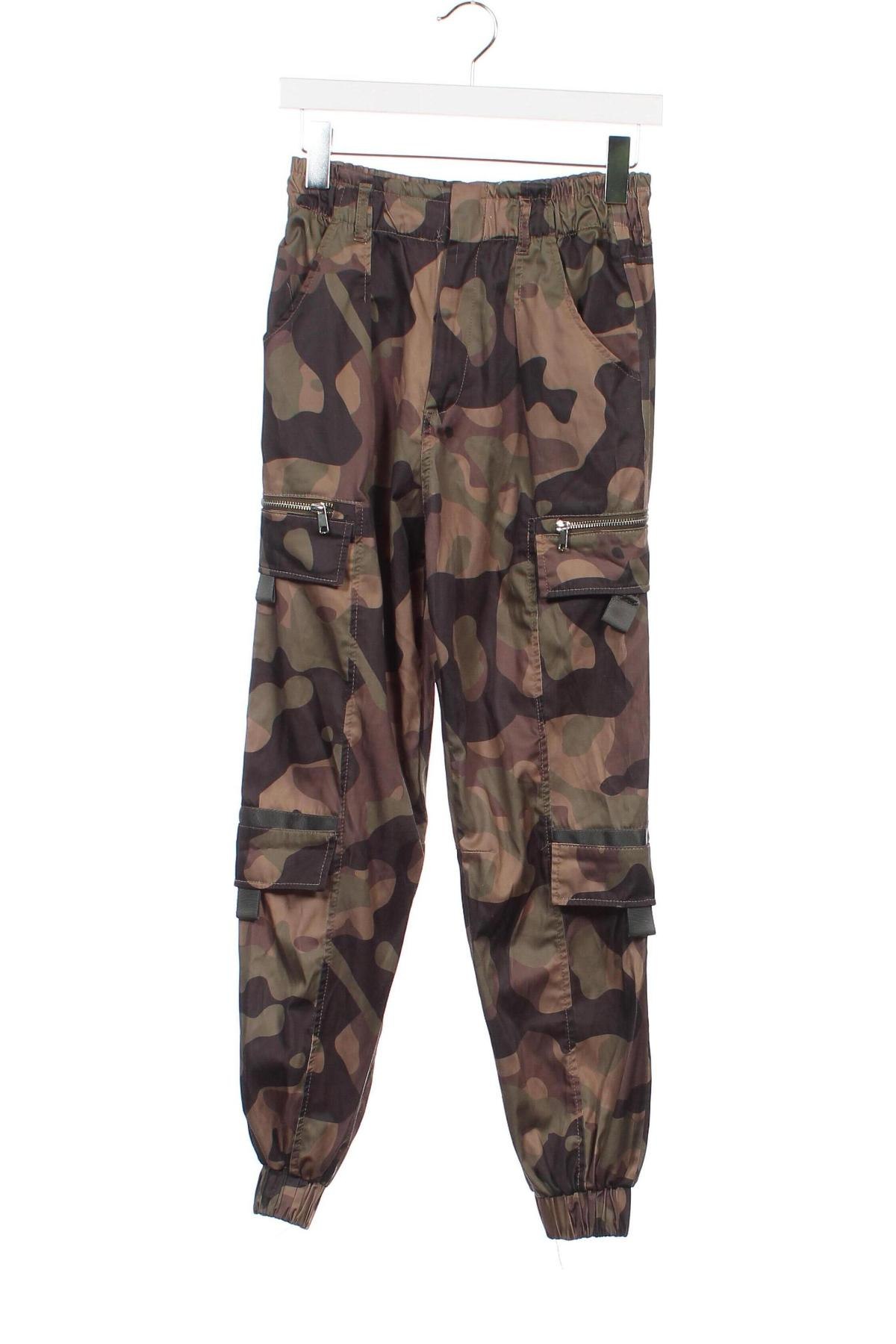 Дамски панталон Zara, Размер XS, Цвят Многоцветен, Цена 14,61 лв.