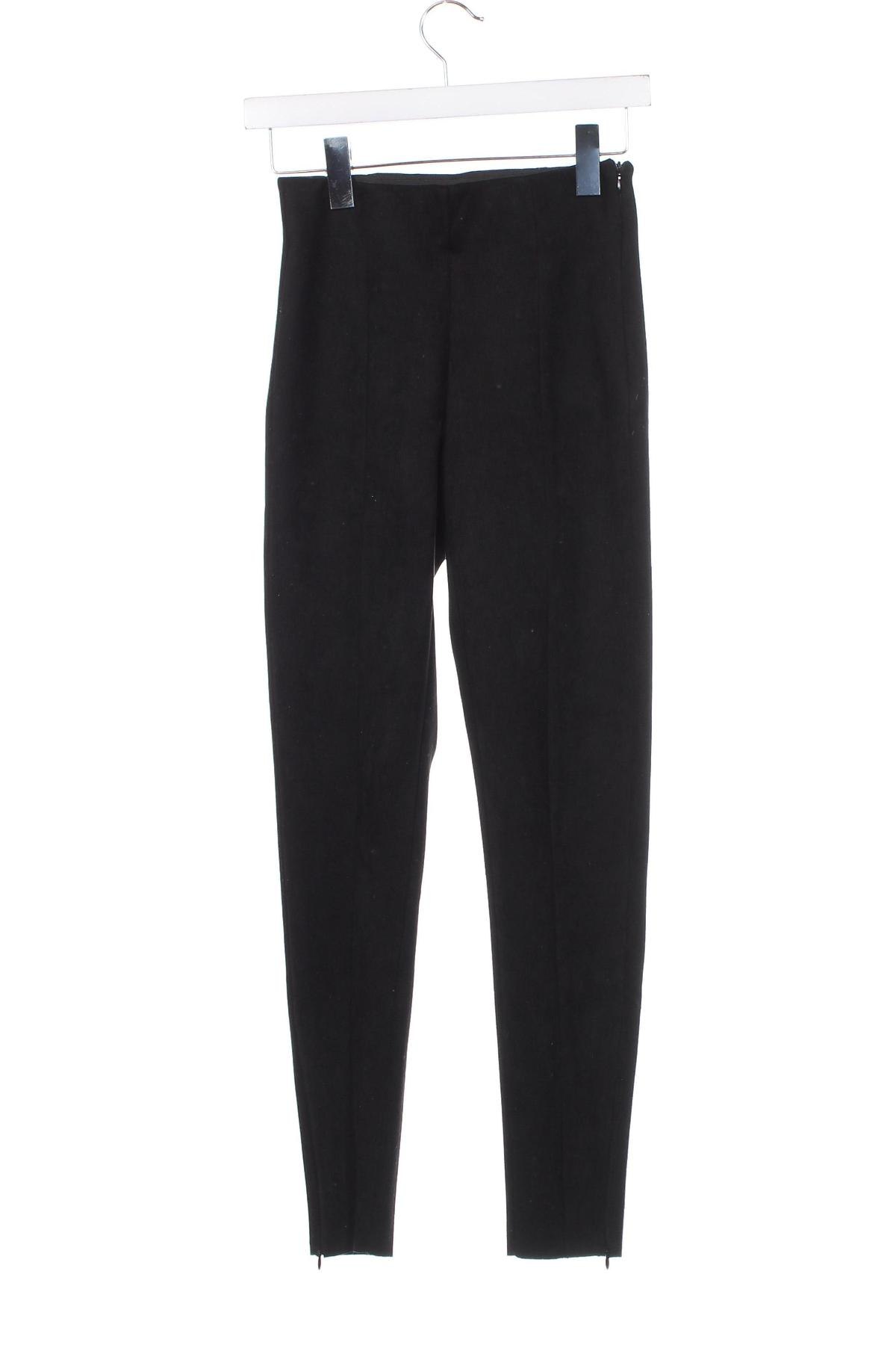 Pantaloni de femei Zara, Mărime XS, Culoare Negru, Preț 37,20 Lei