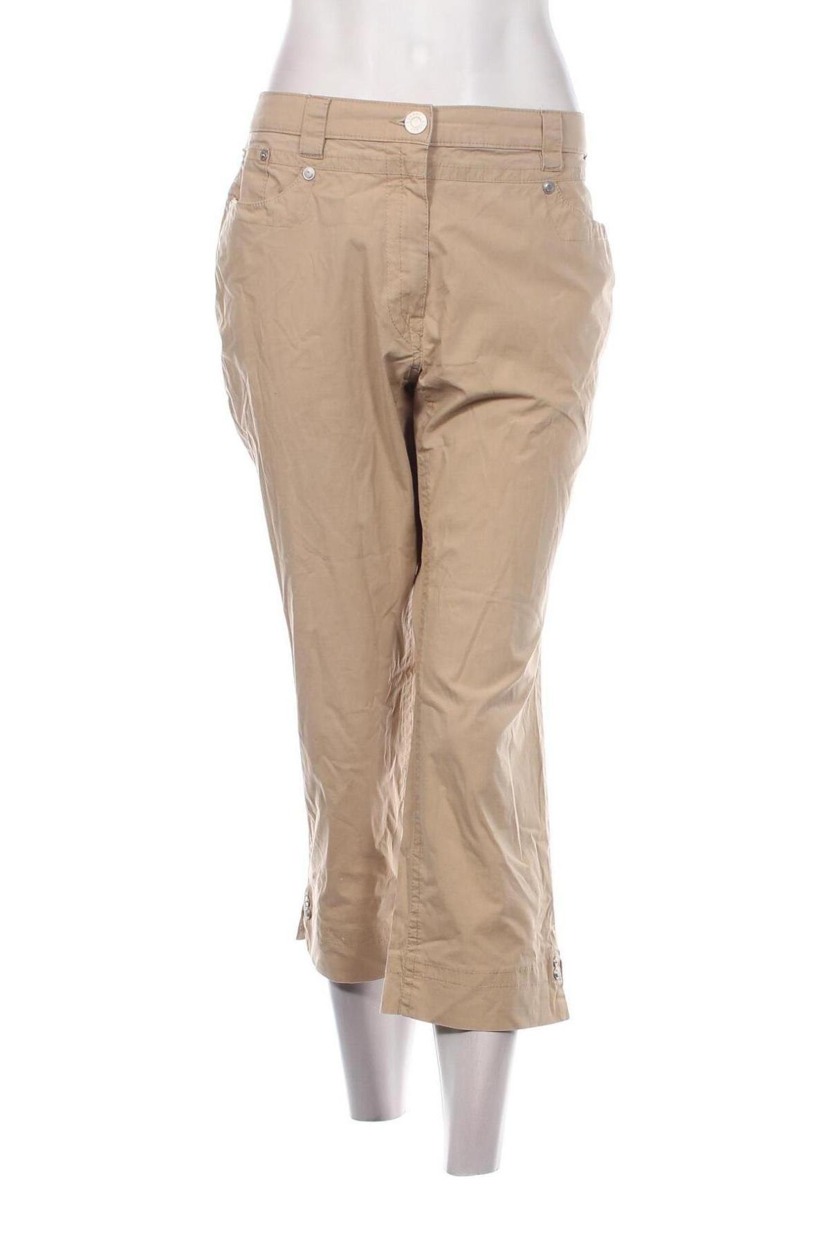 Pantaloni de femei Zerres, Mărime XL, Culoare Bej, Preț 47,20 Lei
