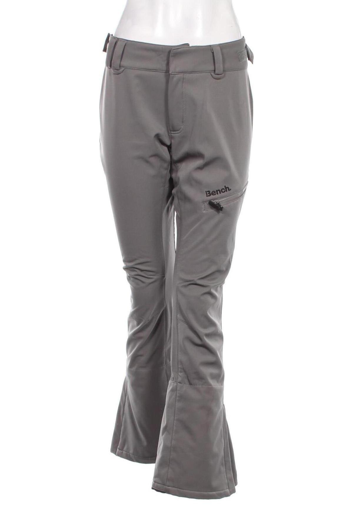 Дамски панталон за зимни спортове Bench, Размер M, Цвят Сив, Цена 38,25 лв.