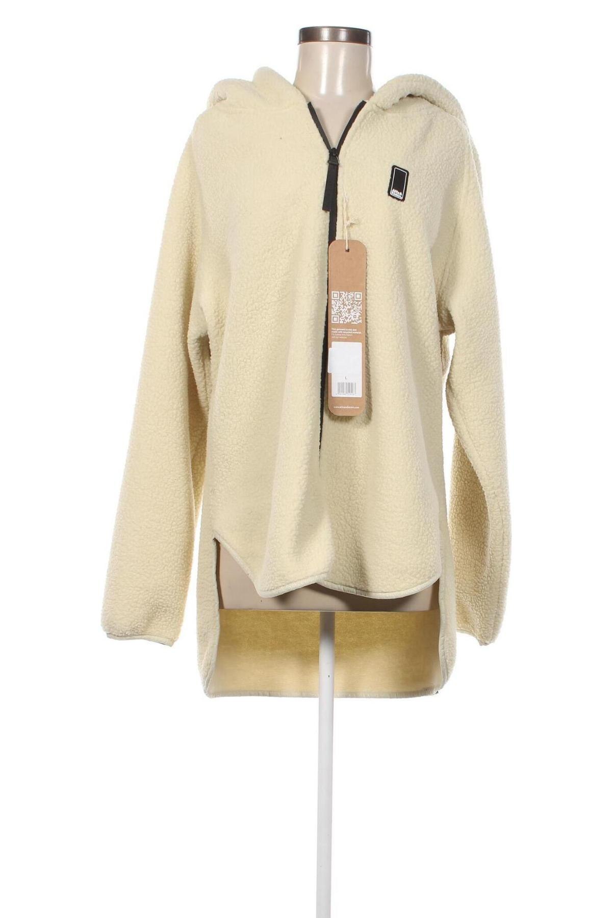 Damen Fleece Sweatshirt Alife And Kickin, Größe L, Farbe Ecru, Preis € 47,94