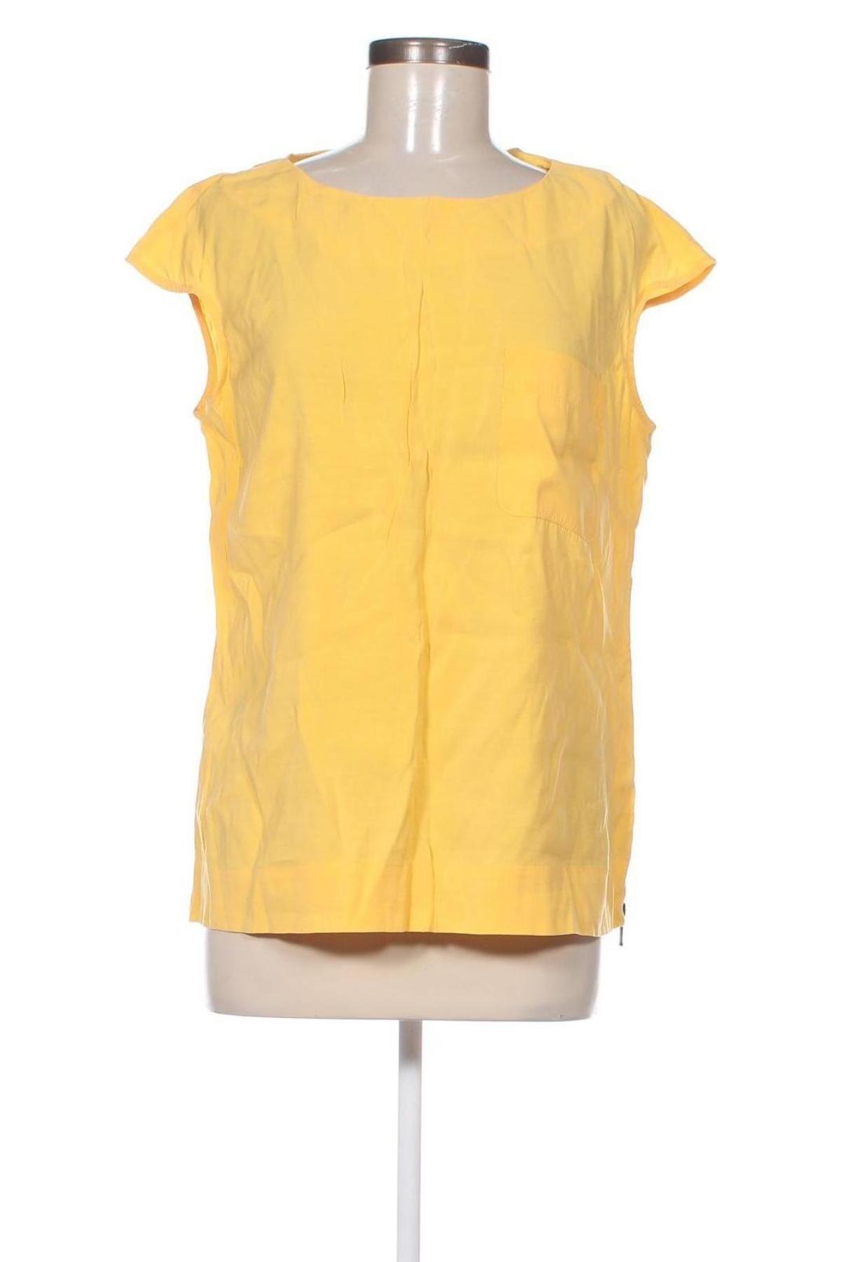 Γυναικείο αμάνικο μπλουζάκι Bianca Nygard, Μέγεθος M, Χρώμα Κίτρινο, Τιμή 6,55 €