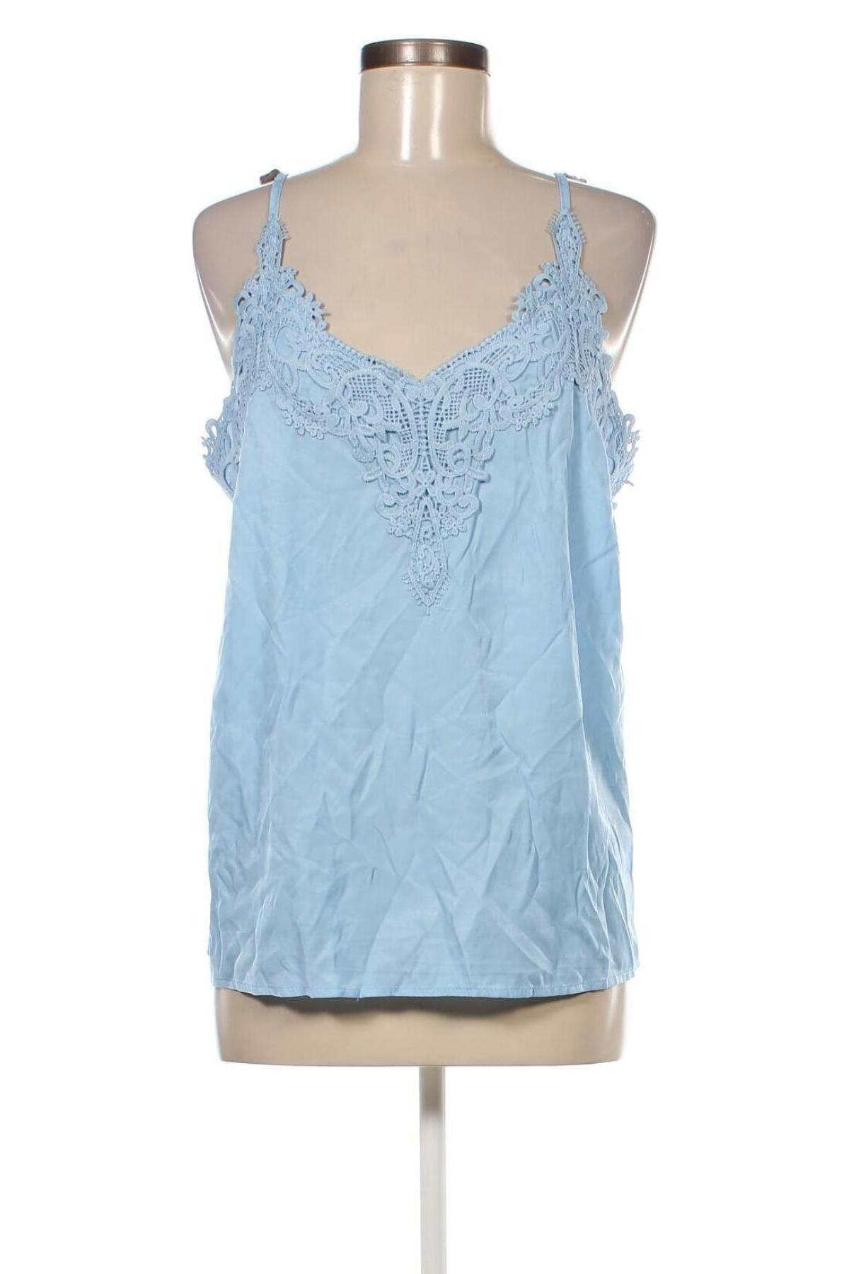 Damska koszulka na ramiączkach Cream, Rozmiar XL, Kolor Niebieski, Cena 90,89 zł