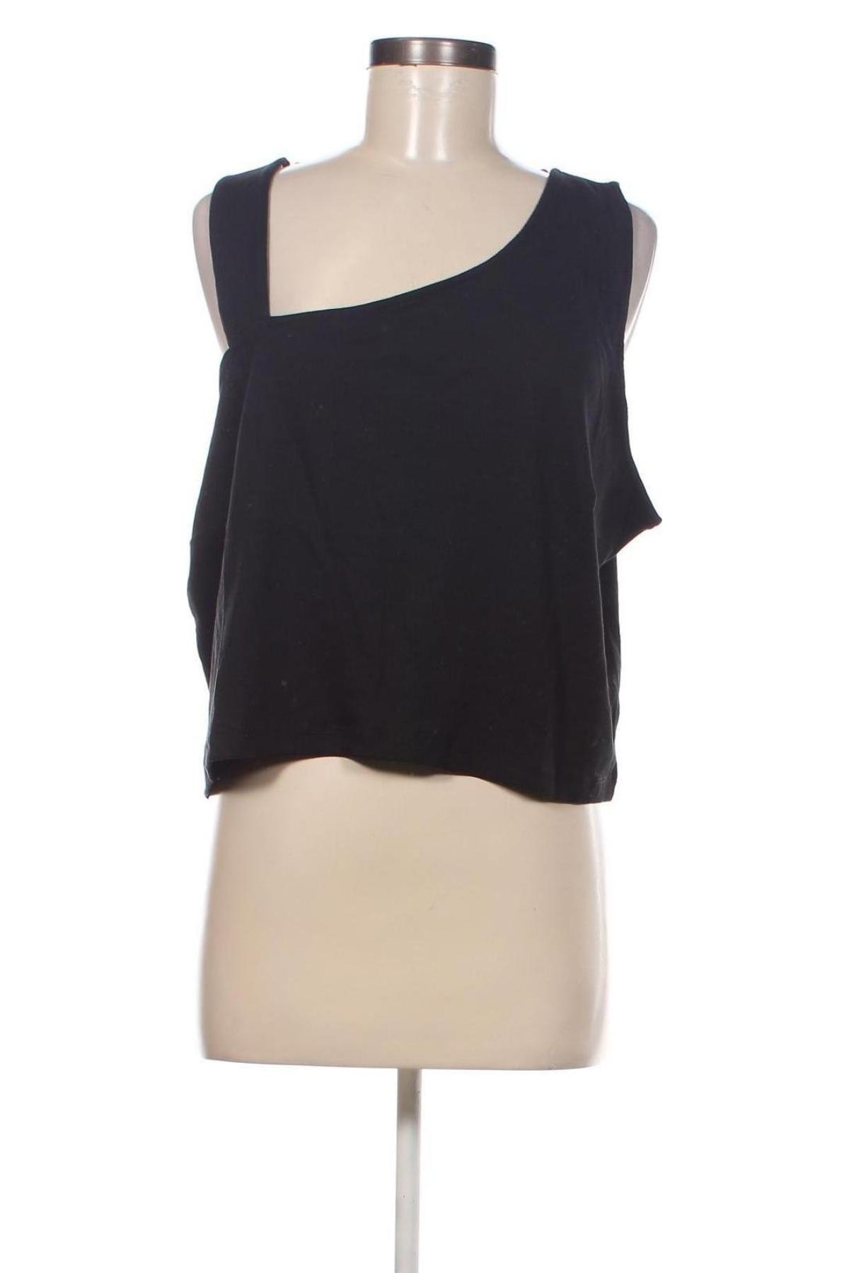 Γυναικείο αμάνικο μπλουζάκι Even&Odd, Μέγεθος 3XL, Χρώμα Μαύρο, Τιμή 4,87 €