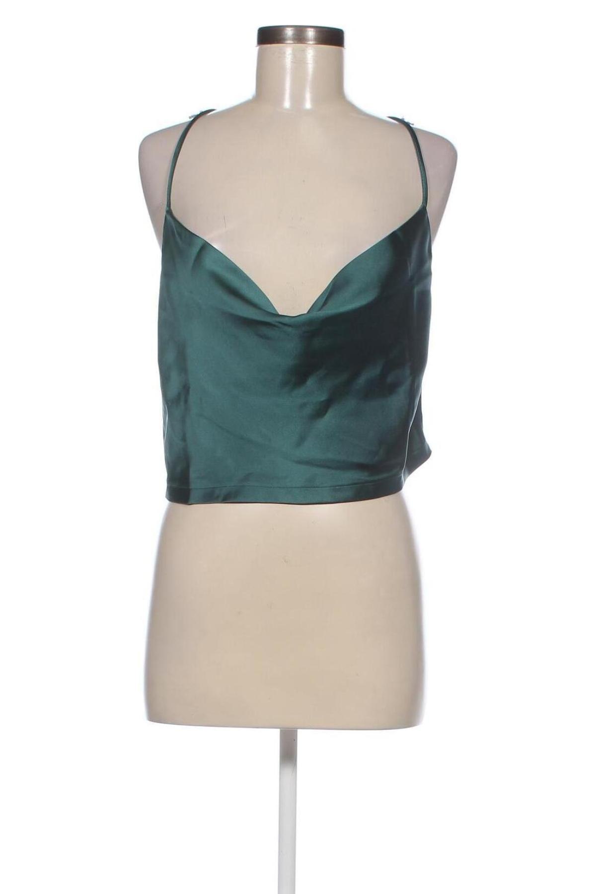 Γυναικείο αμάνικο μπλουζάκι Even&Odd, Μέγεθος XL, Χρώμα Πράσινο, Τιμή 1,62 €