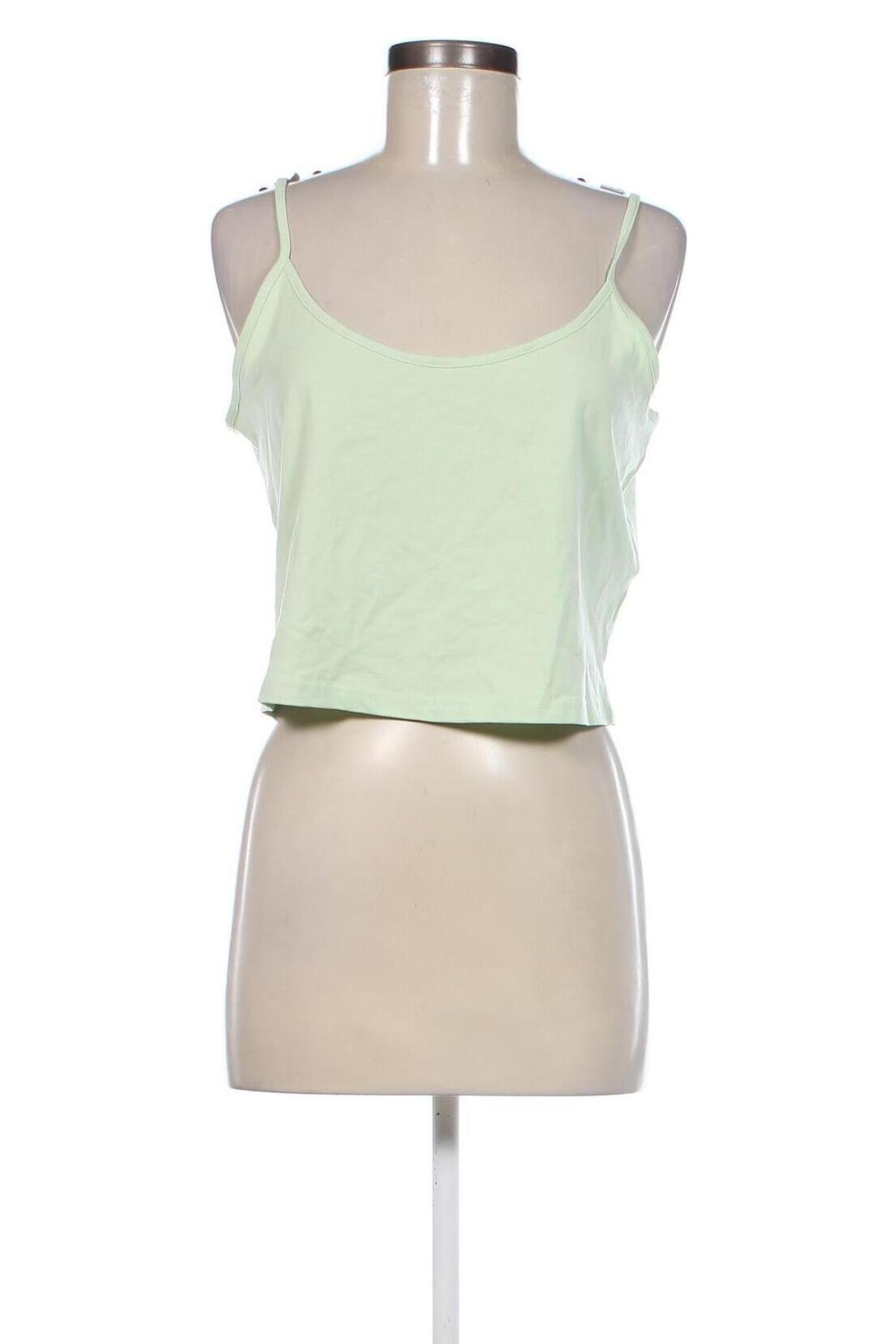 Γυναικείο αμάνικο μπλουζάκι Even&Odd, Μέγεθος XL, Χρώμα Πράσινο, Τιμή 3,03 €