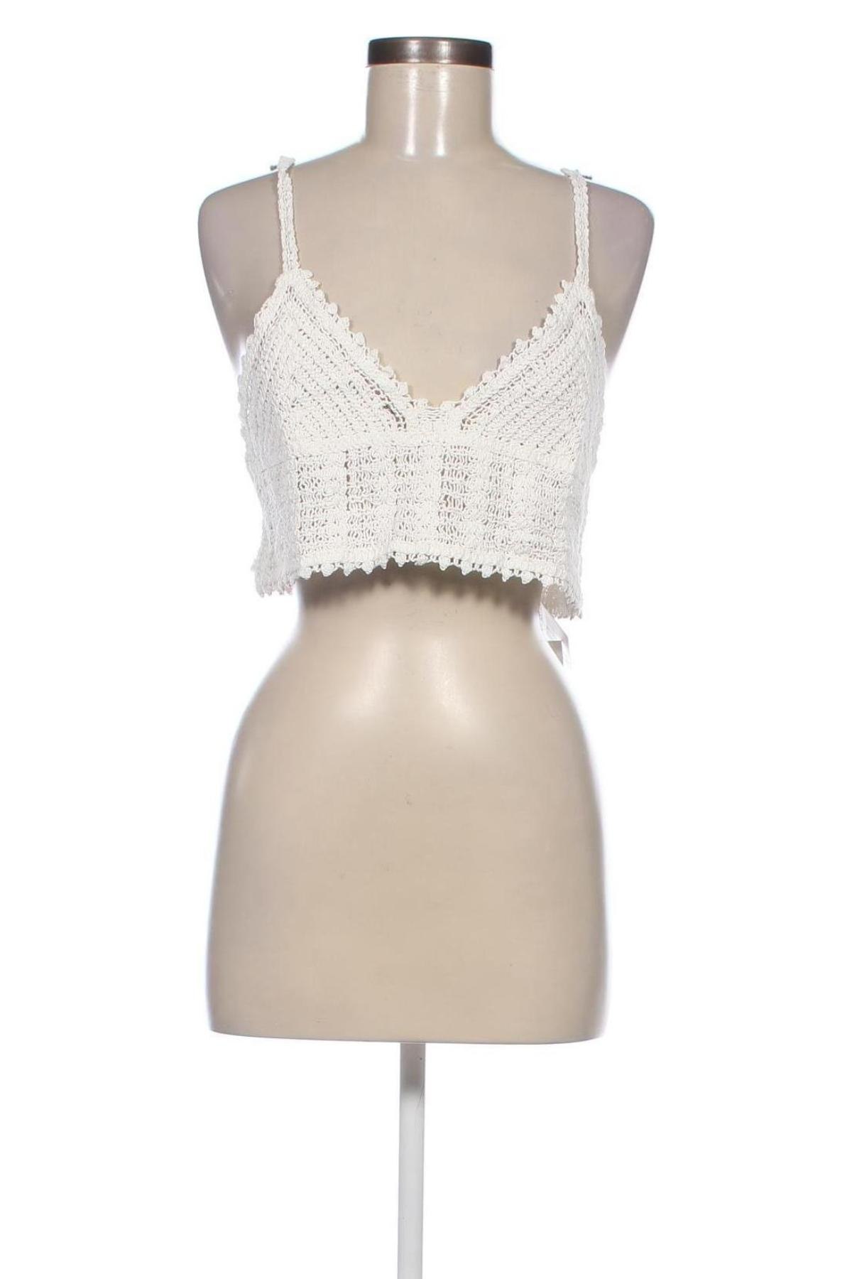 Γυναικείο αμάνικο μπλουζάκι Glamorous, Μέγεθος XL, Χρώμα Λευκό, Τιμή 8,31 €