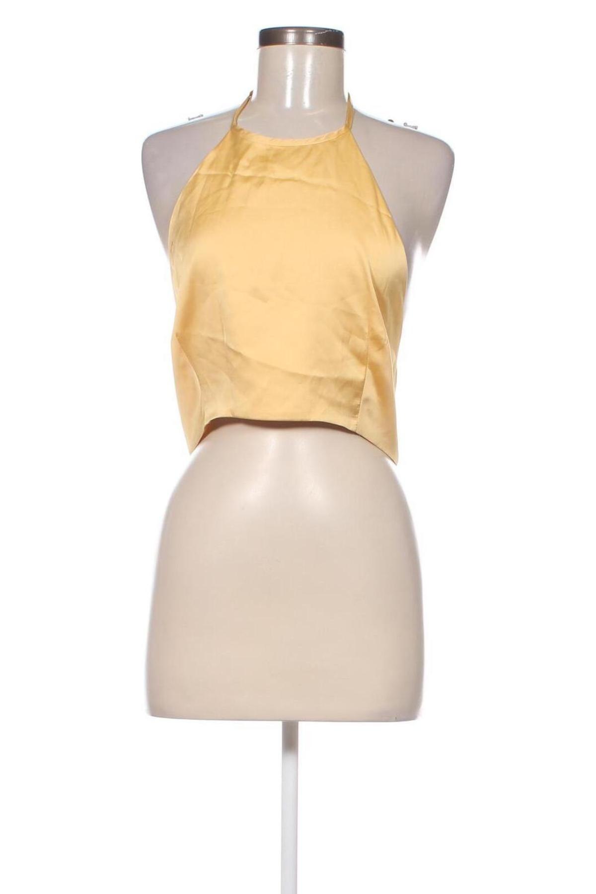 Damska koszulka na ramiączkach Glamorous, Rozmiar XL, Kolor Żółty, Cena 12,39 zł