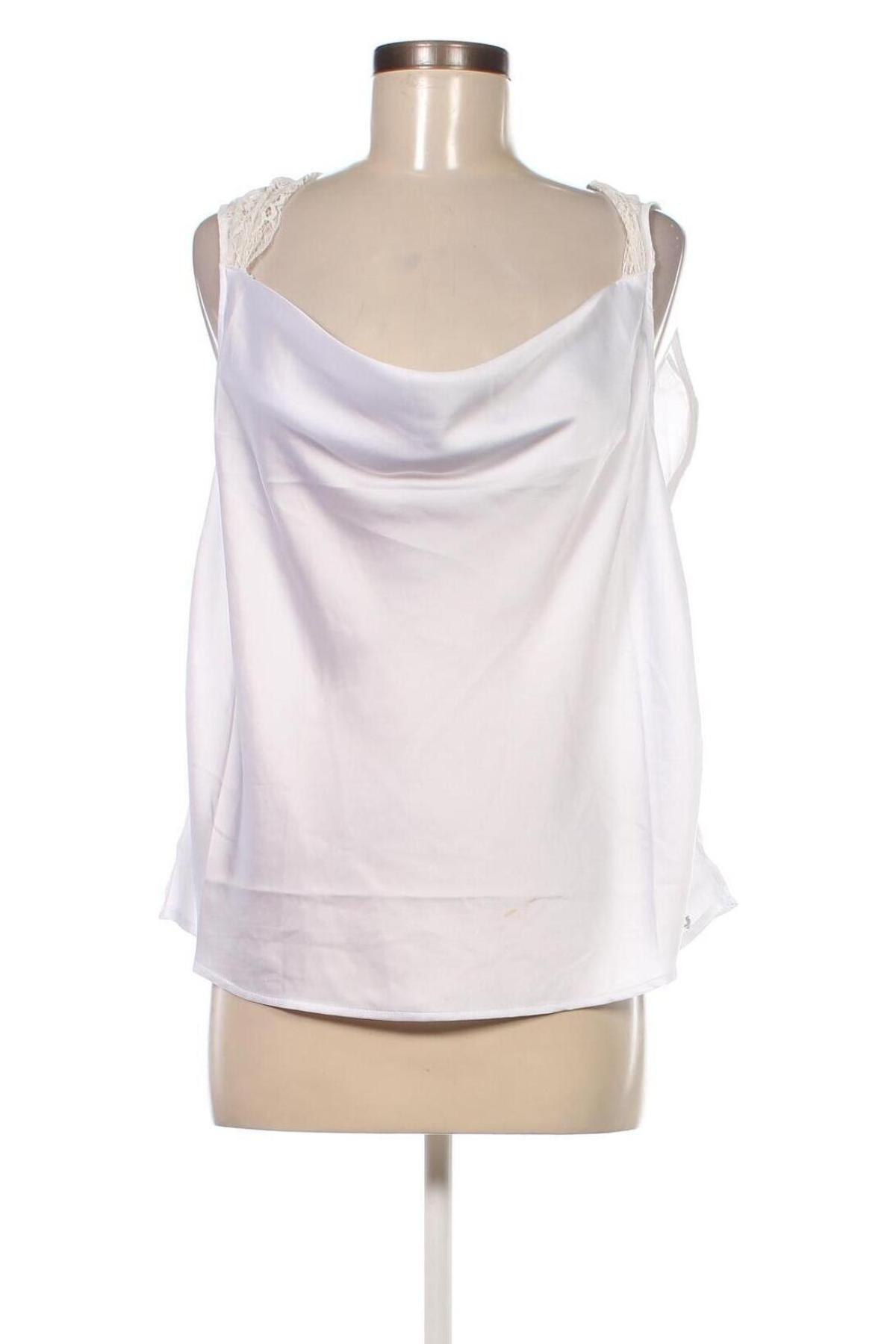 Γυναικείο αμάνικο μπλουζάκι Guess, Μέγεθος XL, Χρώμα Λευκό, Τιμή 17,58 €
