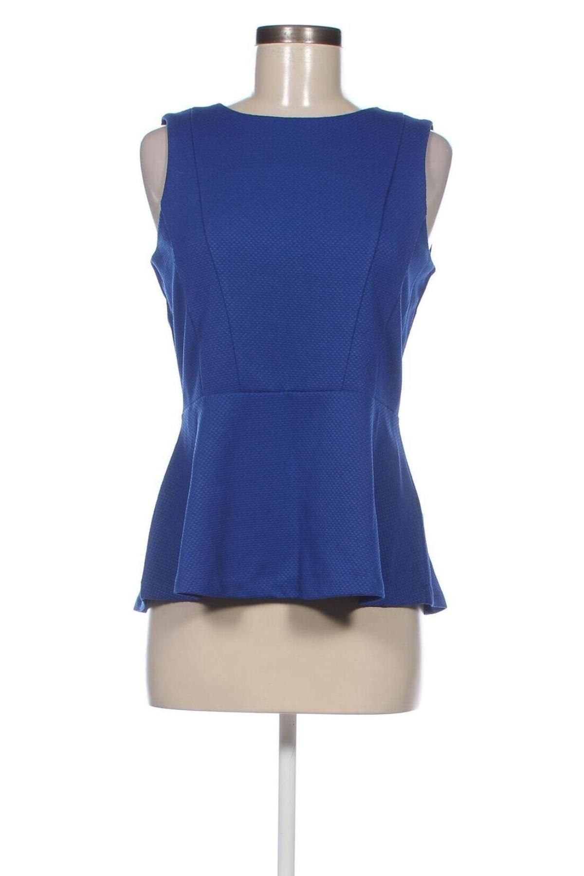 Γυναικείο αμάνικο μπλουζάκι H&M, Μέγεθος M, Χρώμα Μπλέ, Τιμή 8,59 €