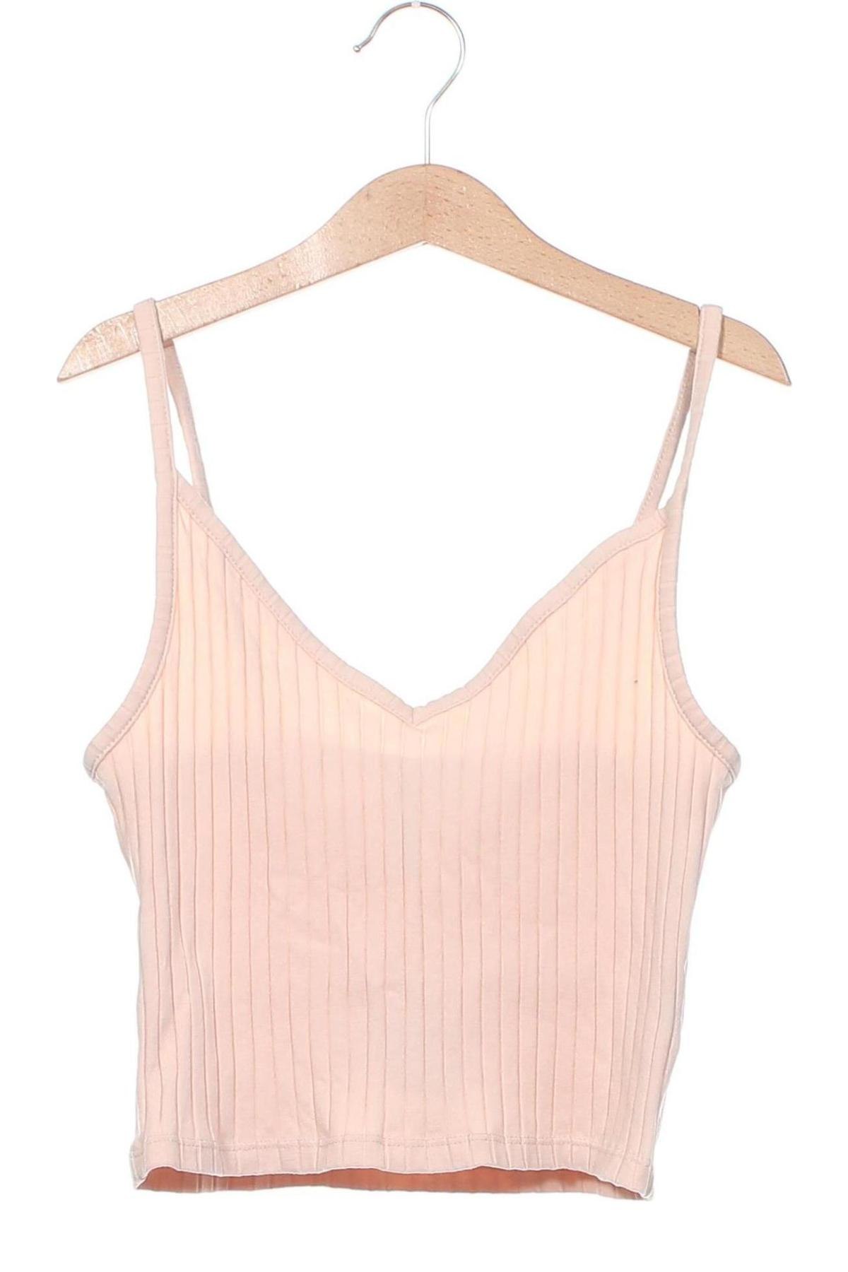 Dámske tielko  H&M Divided, Veľkosť XS, Farba Béžová, Cena  6,65 €