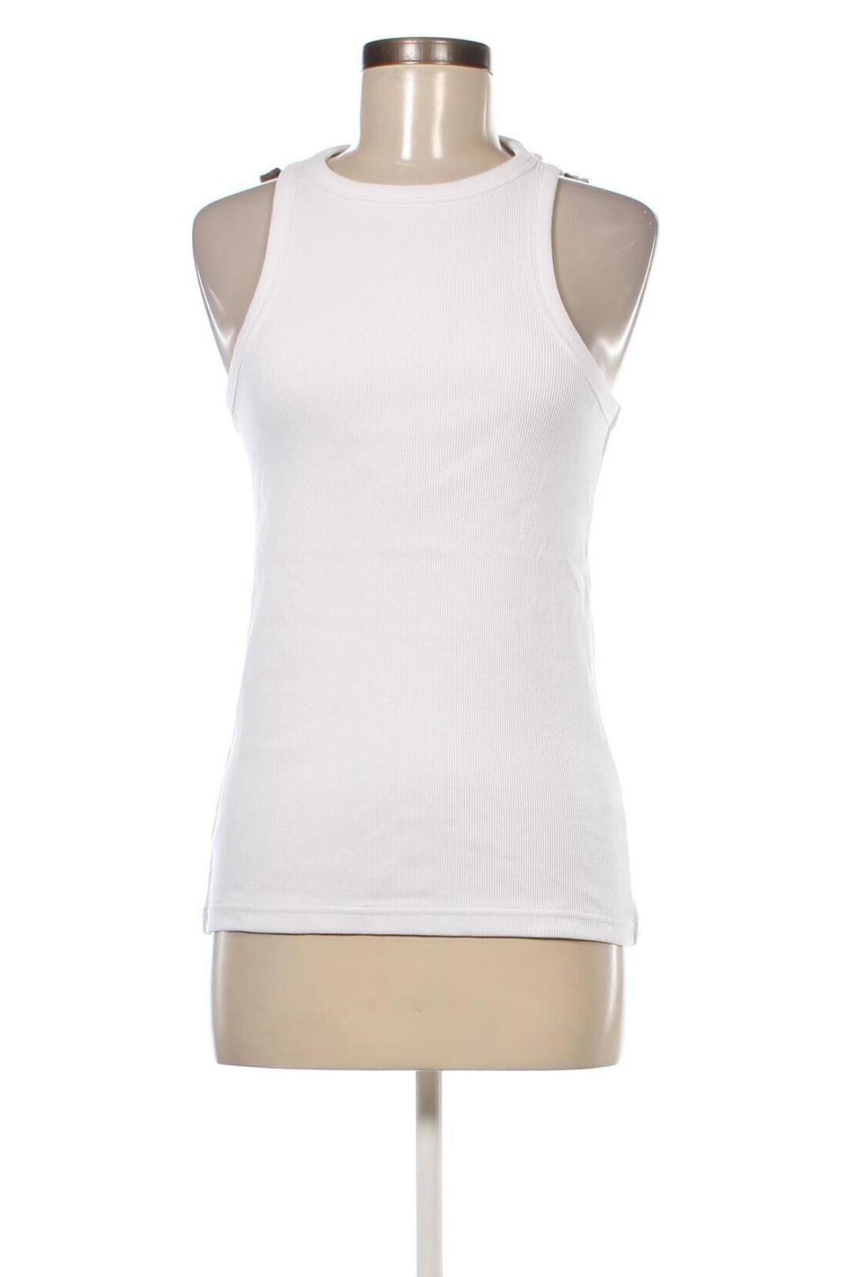 Damska koszulka na ramiączkach Hugo Boss, Rozmiar L, Kolor Biały, Cena 338,51 zł
