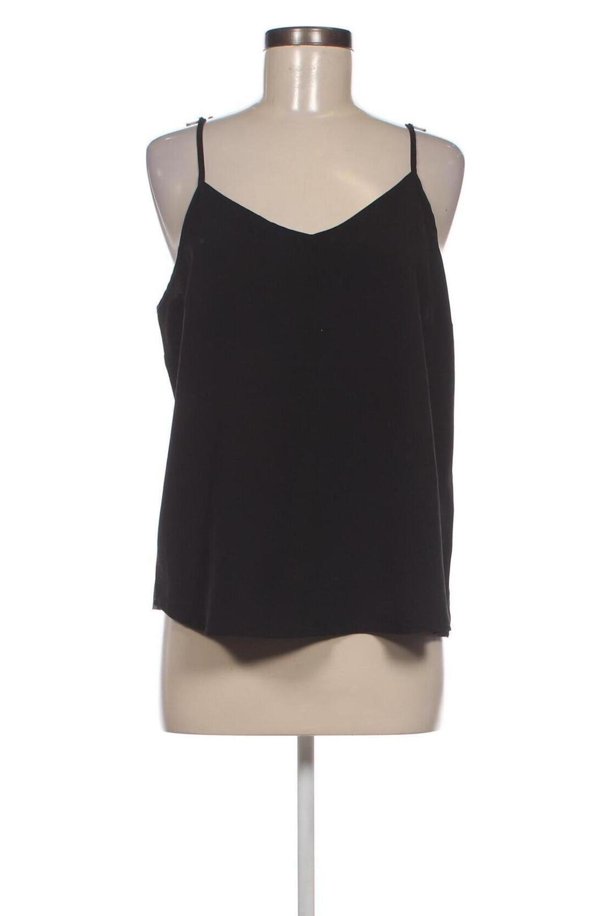 Γυναικείο αμάνικο μπλουζάκι Kiabi, Μέγεθος L, Χρώμα Μαύρο, Τιμή 3,39 €