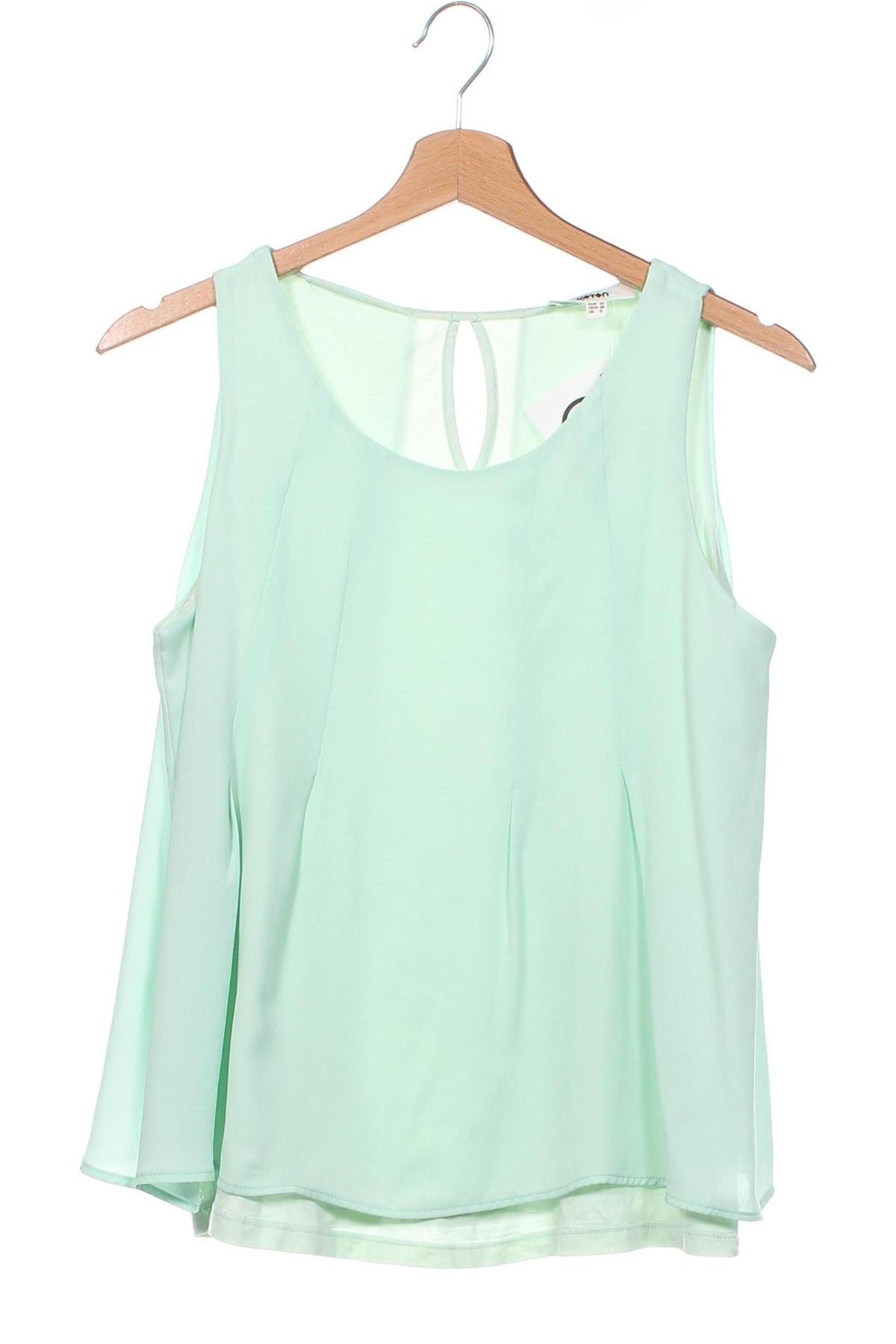 Γυναικείο αμάνικο μπλουζάκι Koton, Μέγεθος XS, Χρώμα Πράσινο, Τιμή 2,89 €