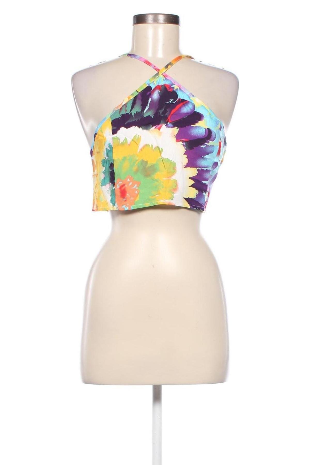 Γυναικείο αμάνικο μπλουζάκι Missguided, Μέγεθος M, Χρώμα Πολύχρωμο, Τιμή 3,03 €
