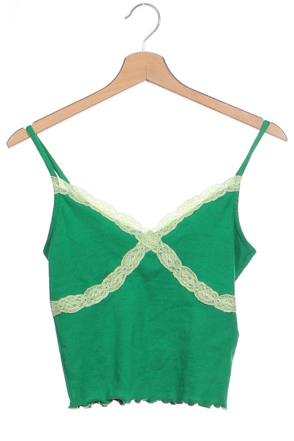 Tricou de damă ONLY, Mărime M, Culoare Verde, Preț 23,45 Lei