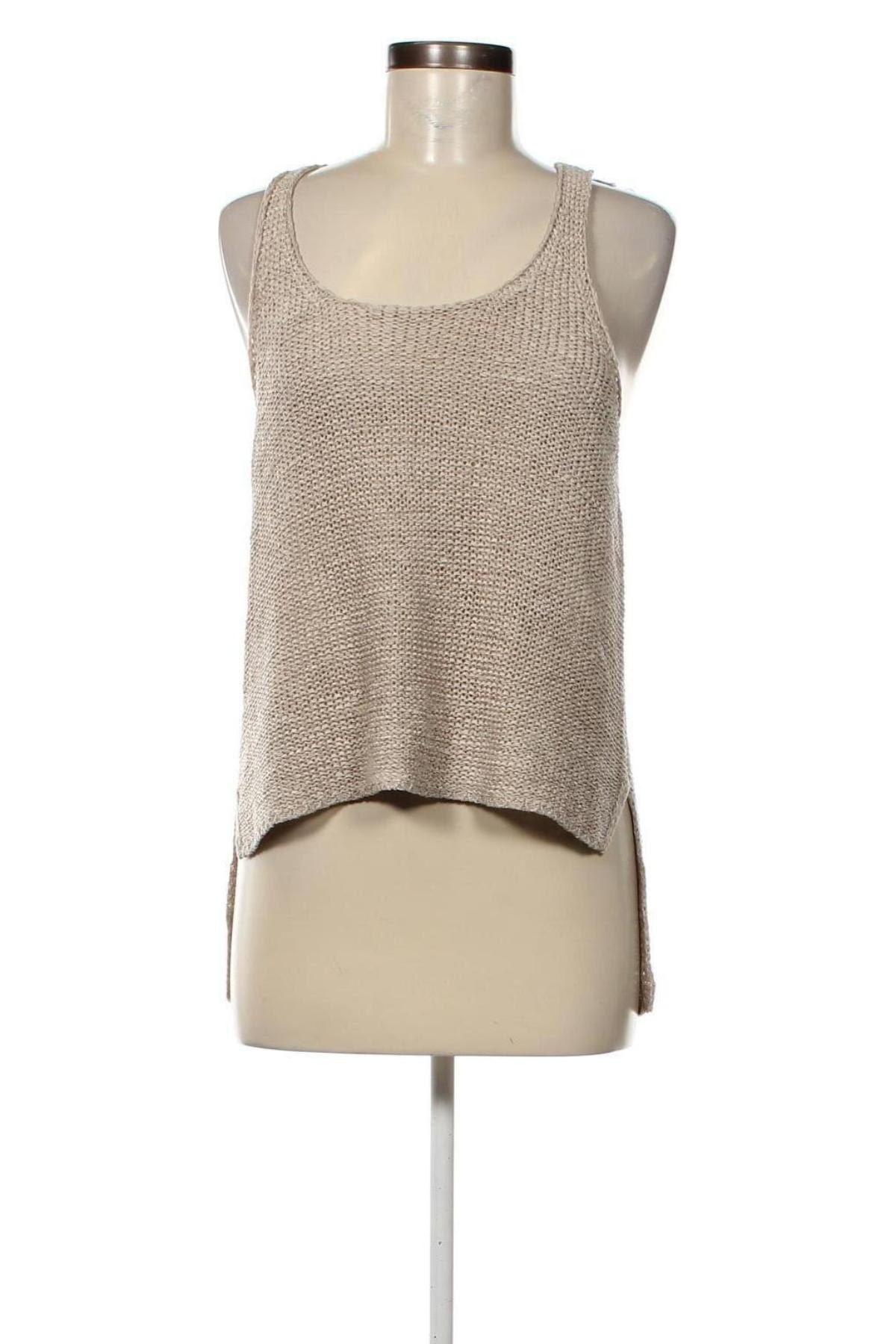 Γυναικείο αμάνικο μπλουζάκι ONLY, Μέγεθος M, Χρώμα  Μπέζ, Τιμή 3,90 €