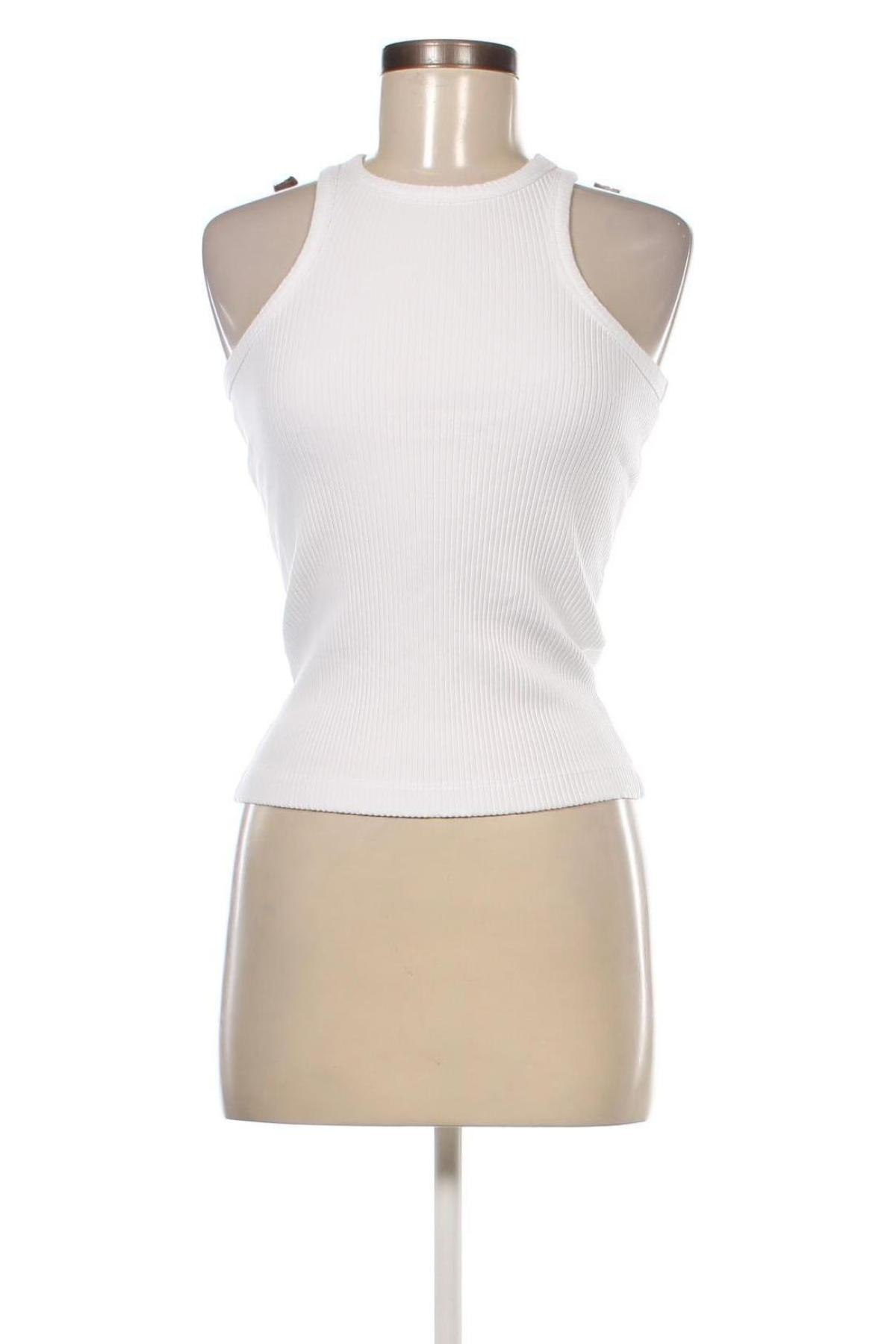 Γυναικείο αμάνικο μπλουζάκι Samsoe & Samsoe, Μέγεθος S, Χρώμα Λευκό, Τιμή 19,18 €