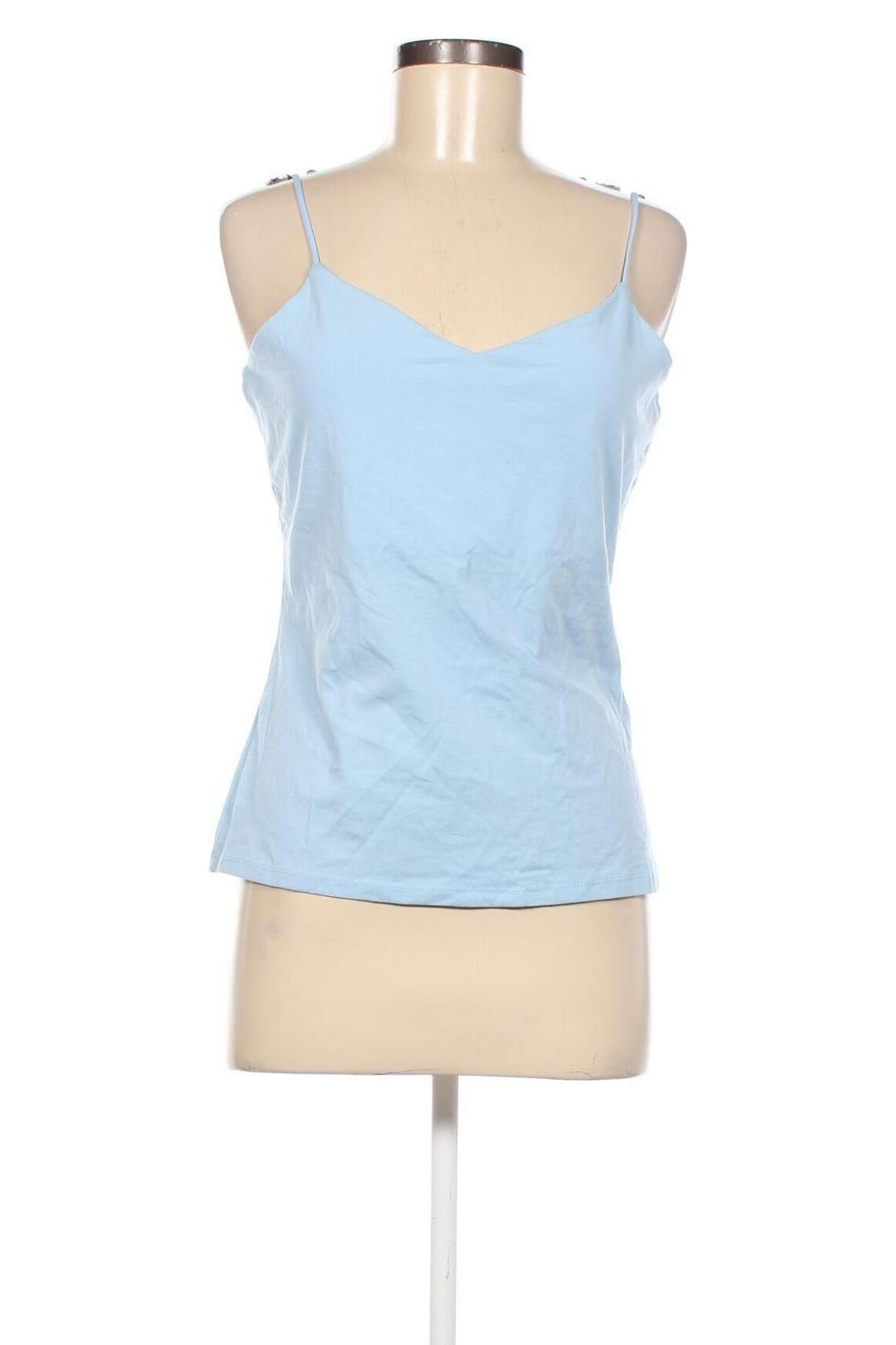 Γυναικείο αμάνικο μπλουζάκι Tally Weijl, Μέγεθος XL, Χρώμα Μπλέ, Τιμή 10,82 €