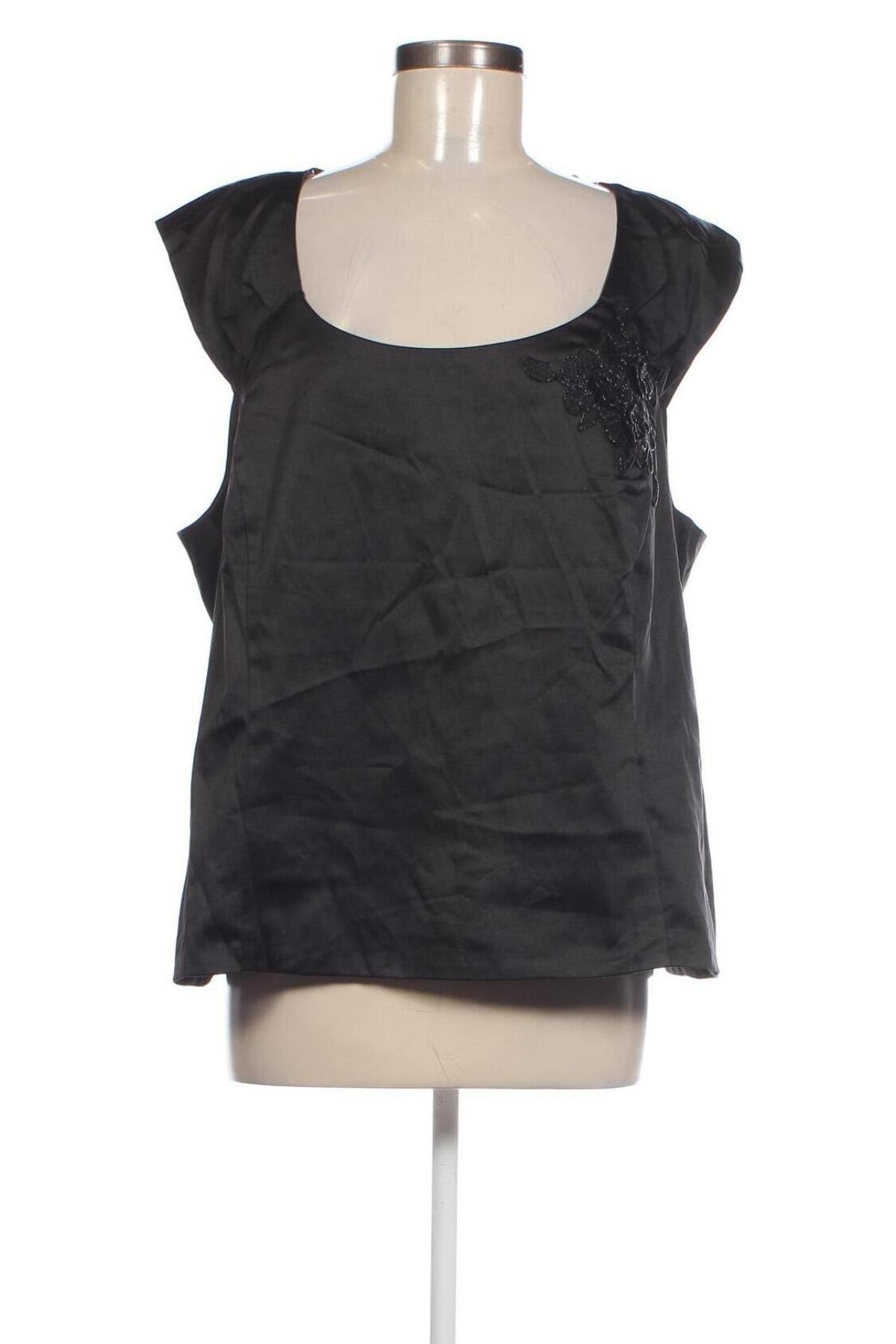 Γυναικείο αμάνικο μπλουζάκι Ts, Μέγεθος XXL, Χρώμα Μαύρο, Τιμή 4,02 €