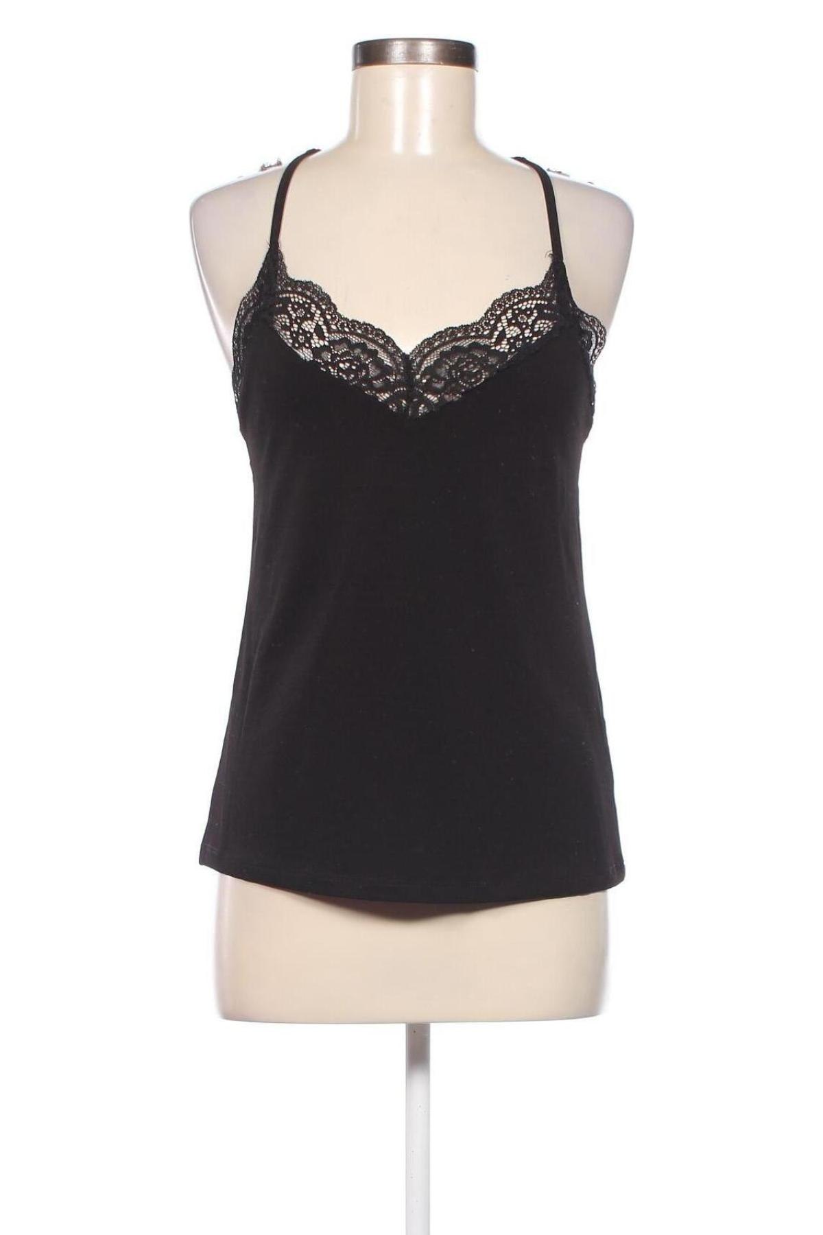 Γυναικείο αμάνικο μπλουζάκι Vero Moda, Μέγεθος XS, Χρώμα Μαύρο, Τιμή 15,98 €