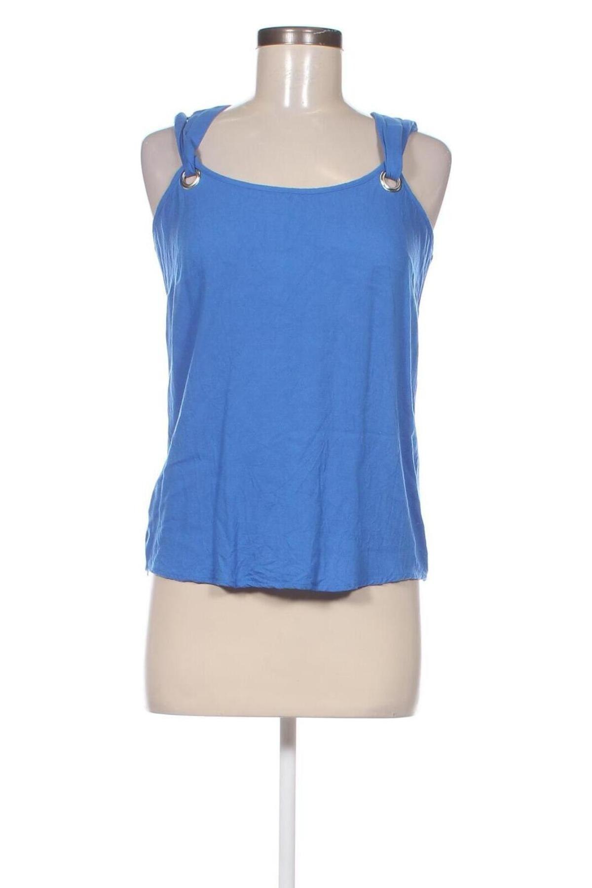 Γυναικείο αμάνικο μπλουζάκι Warehouse, Μέγεθος S, Χρώμα Μπλέ, Τιμή 7,16 €