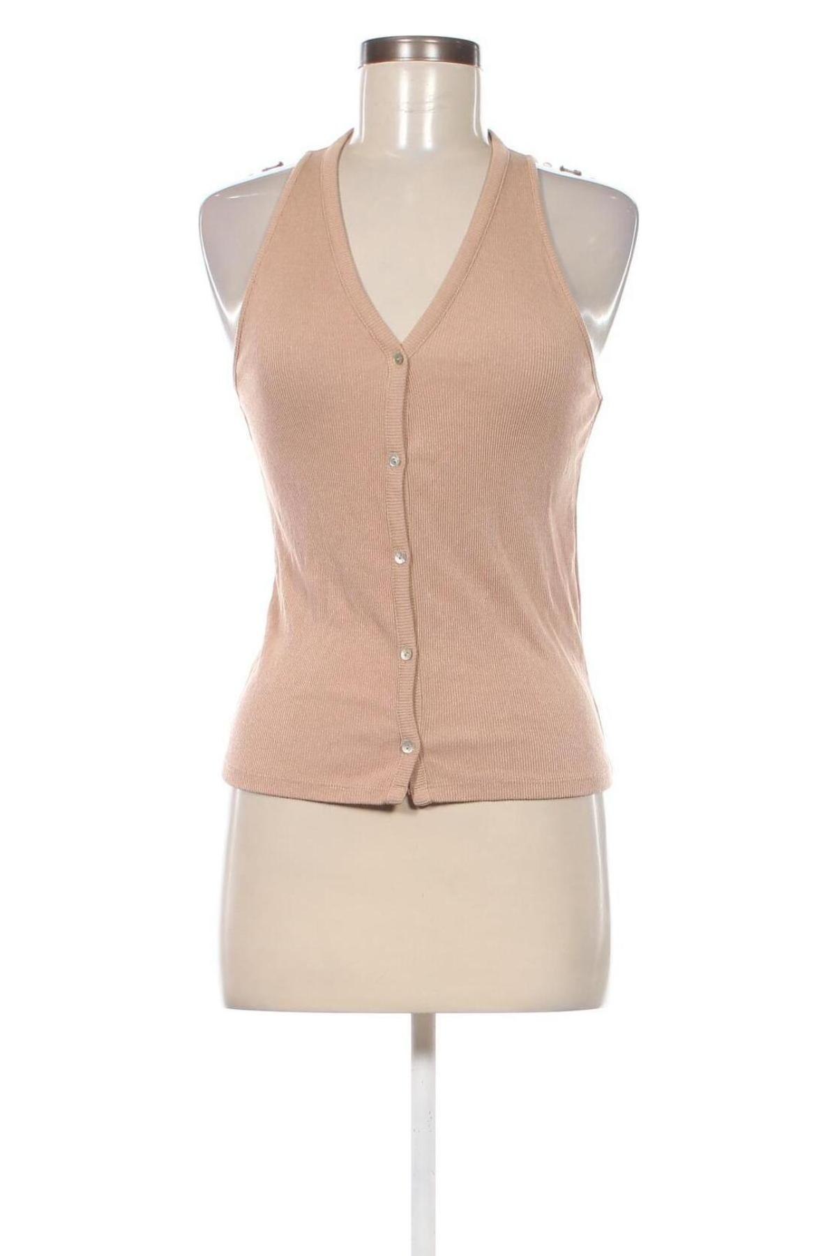 Γυναικείο αμάνικο μπλουζάκι Zara, Μέγεθος S, Χρώμα Ρόζ , Τιμή 6,80 €