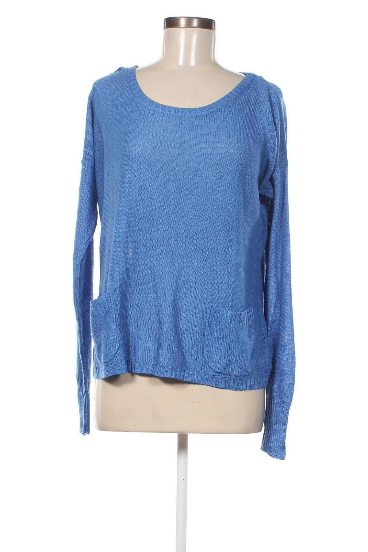 Damenpullover, Größe M, Farbe Blau, Preis 5,85 €