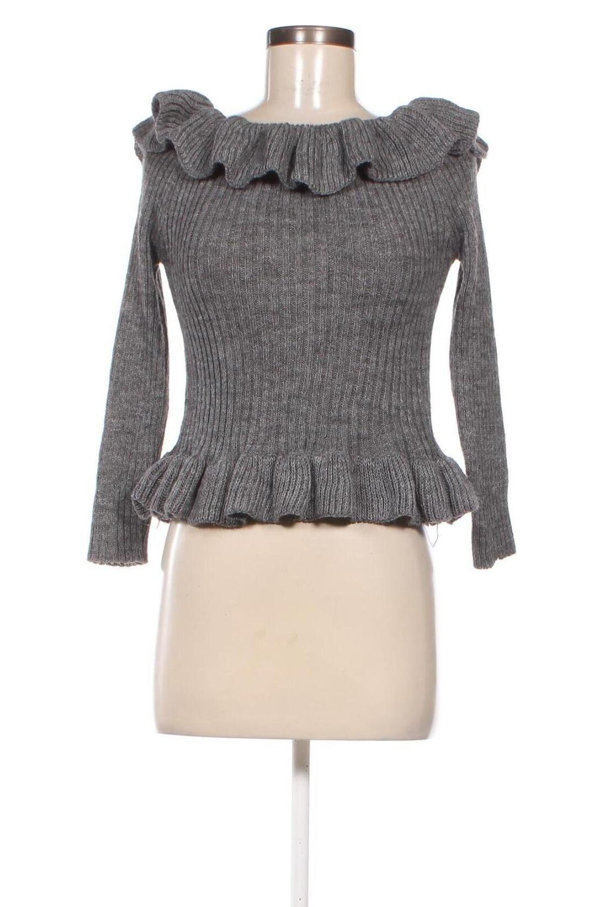 Γυναικείο πουλόβερ, Μέγεθος S, Χρώμα Γκρί, Τιμή 5,01 €